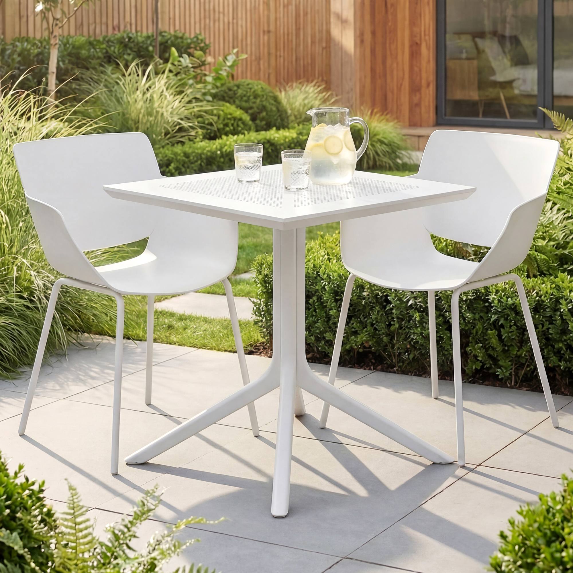 Set da giardino Lirra con 2 sedie