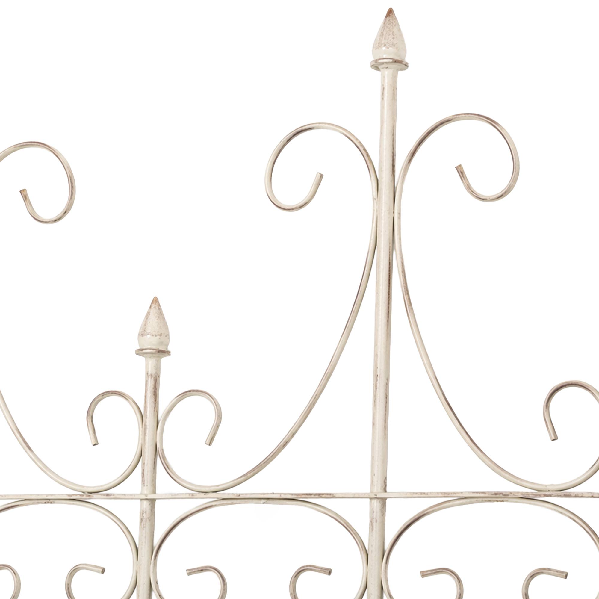 Spalliera Flieder 130x100 cm in Metallo, Stile Rustico per Rampicanti