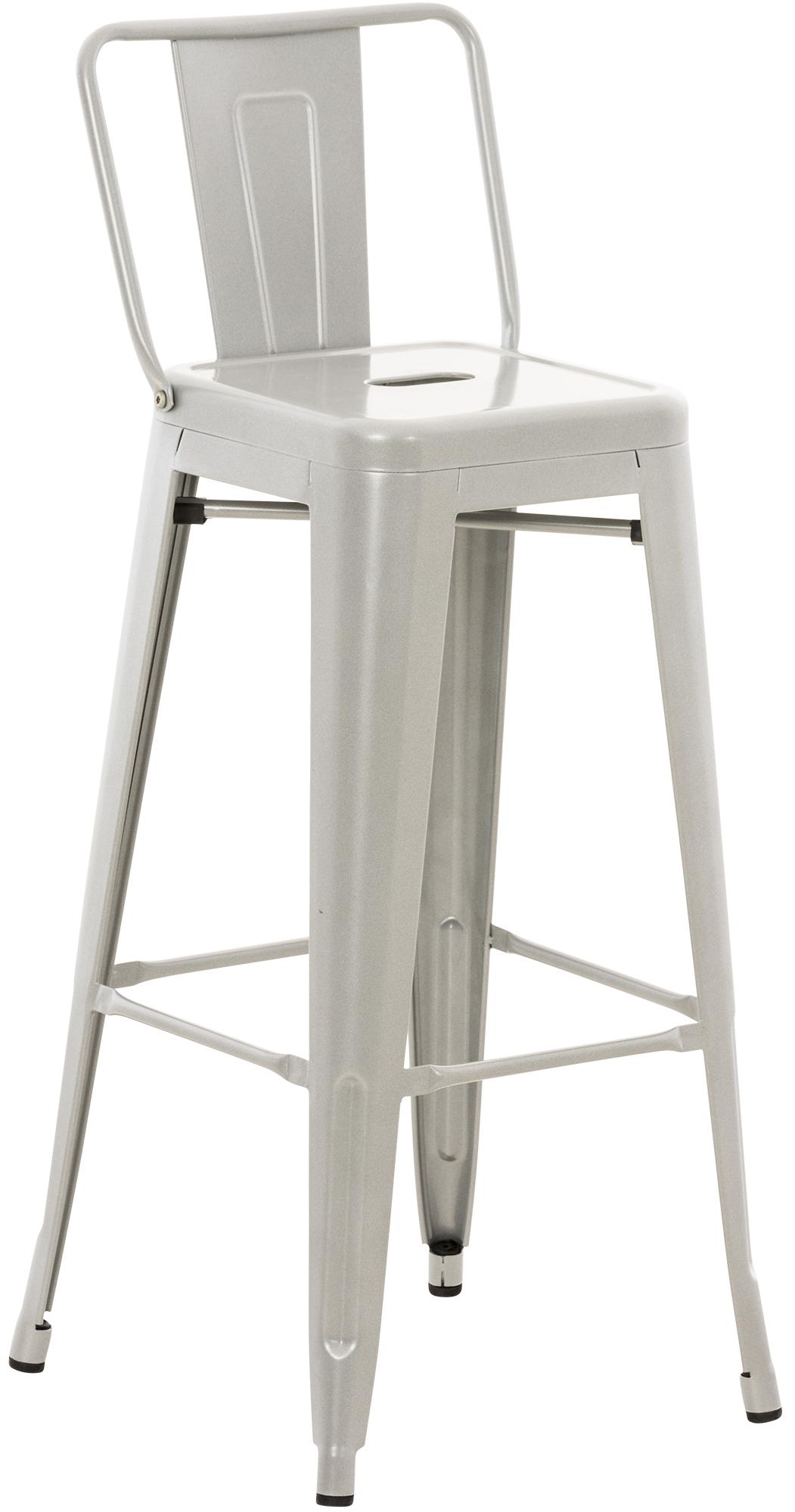 Sgabello da Bar in Metallo Mason