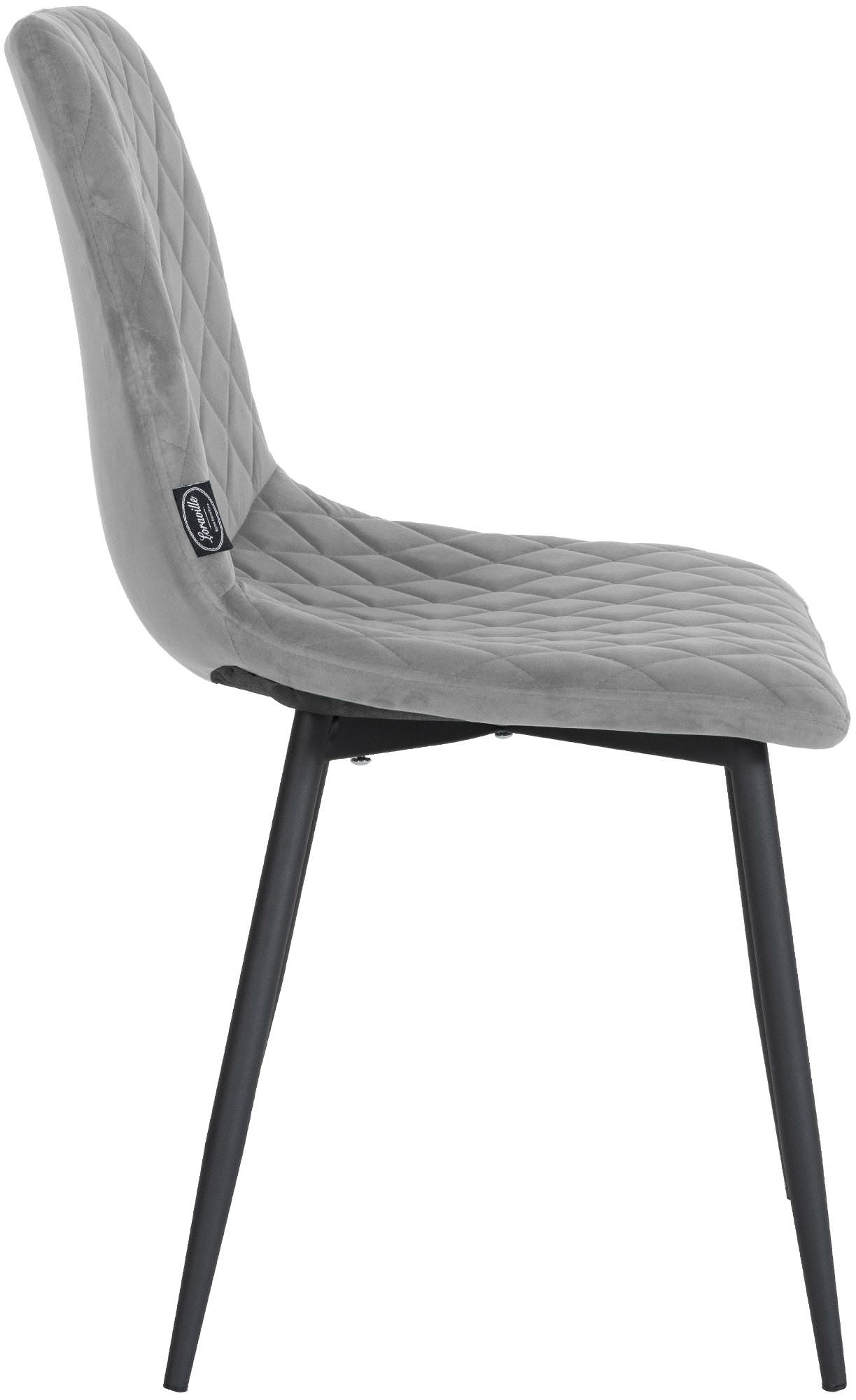 Set di 4 sedie Telde Velvet