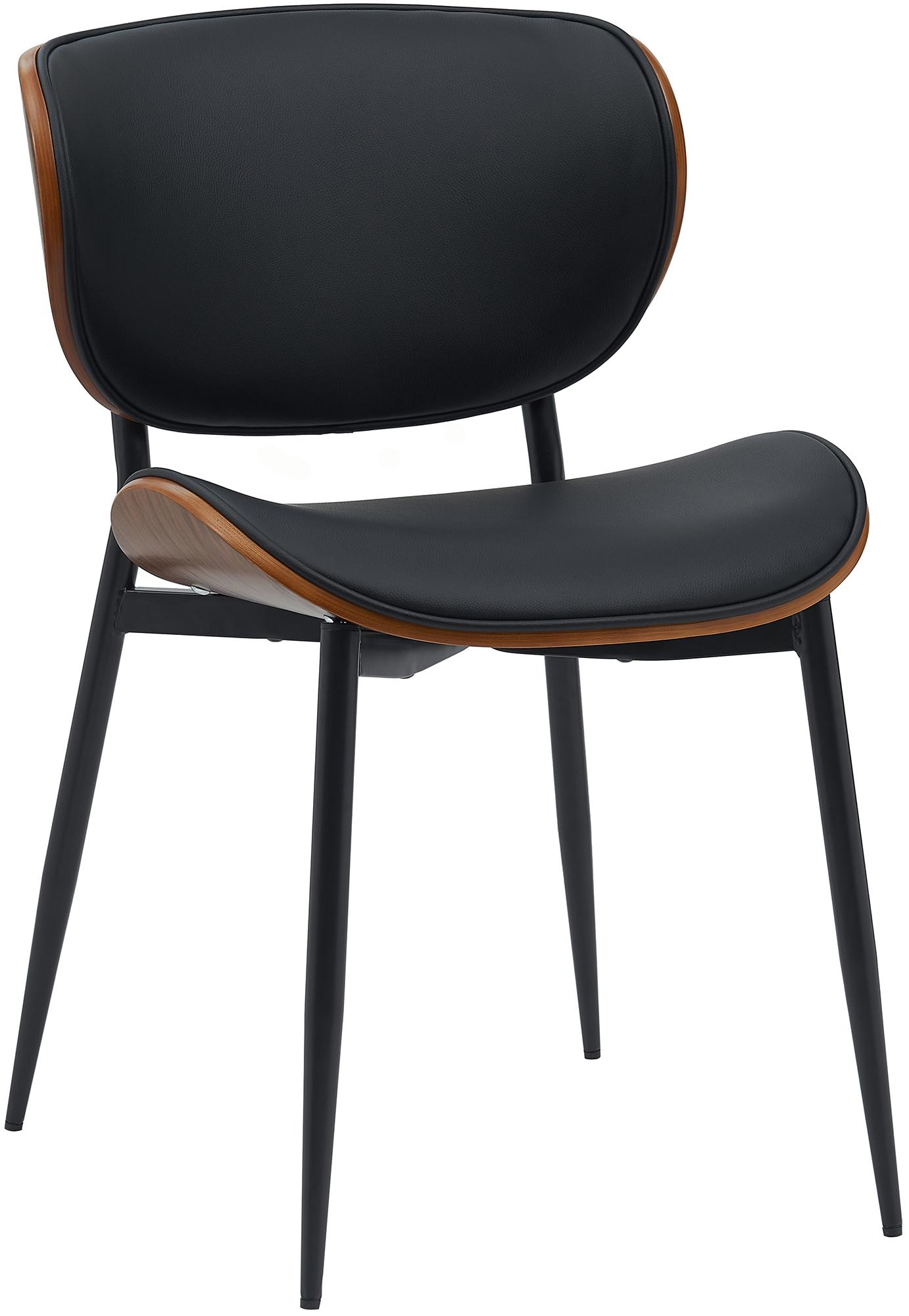 Sedia Enid con rivestimento in similpelle o tessuto
