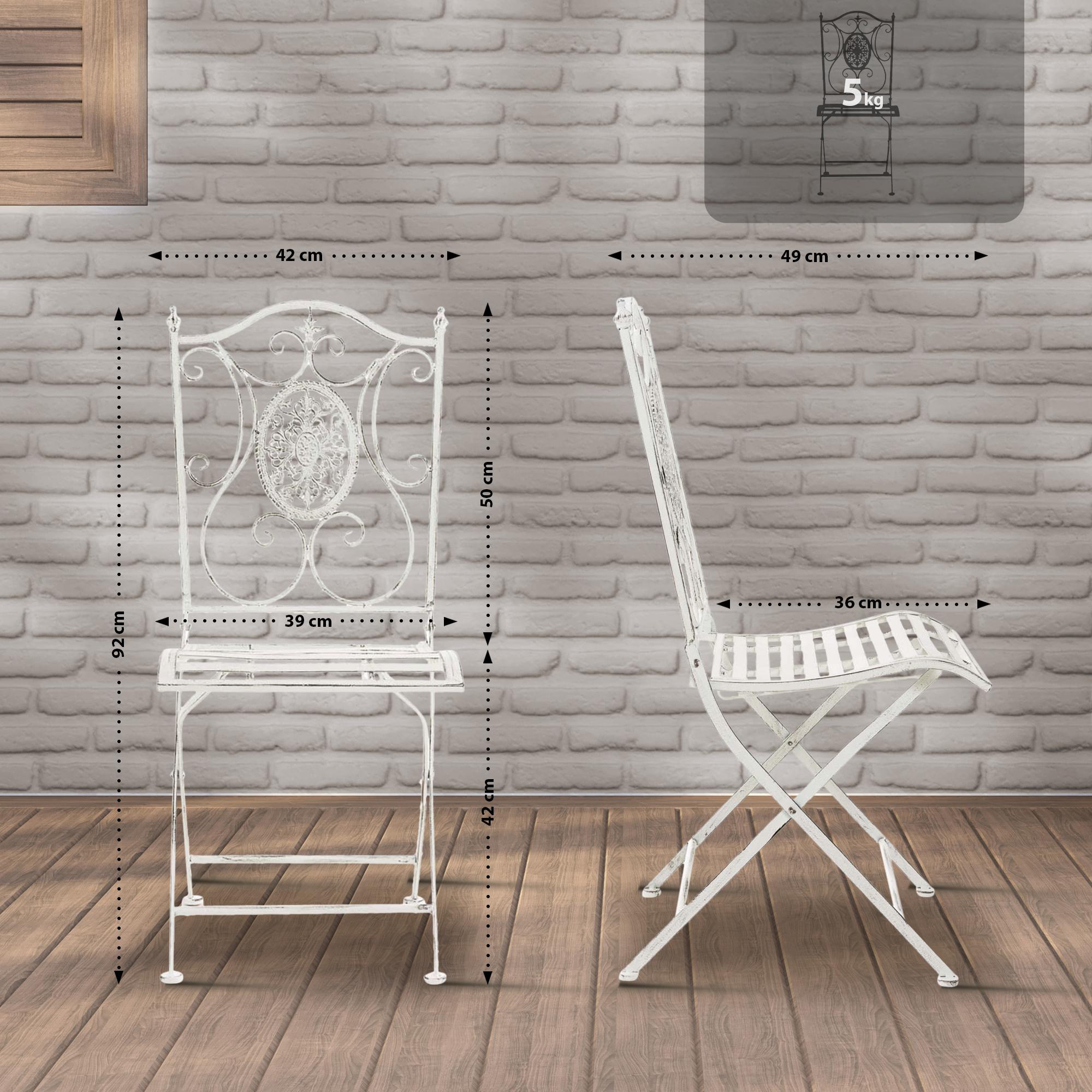 Set di 2 sedie pieghevoli Sibell