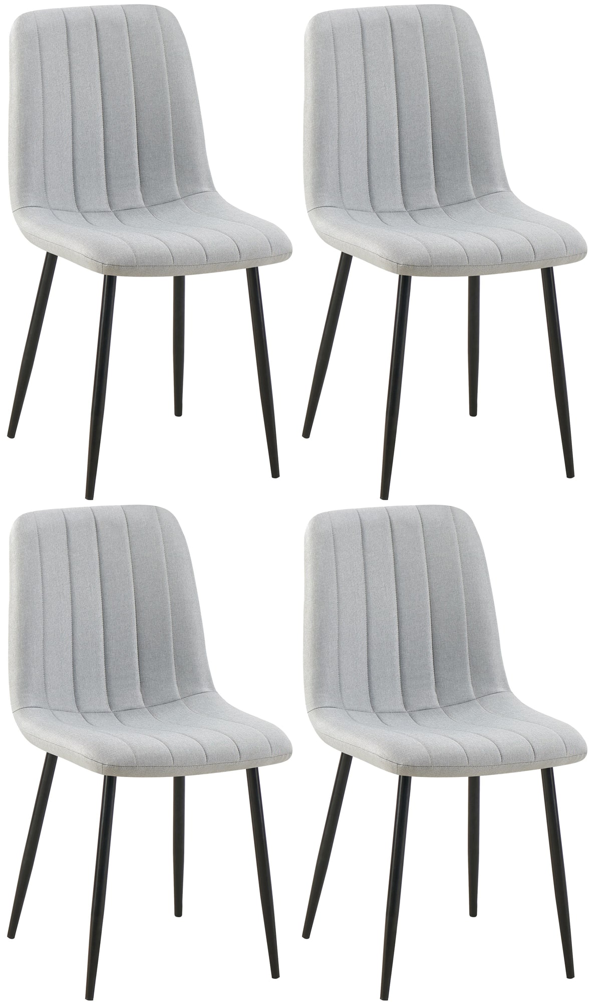 Set di 4 sedie Dijon
