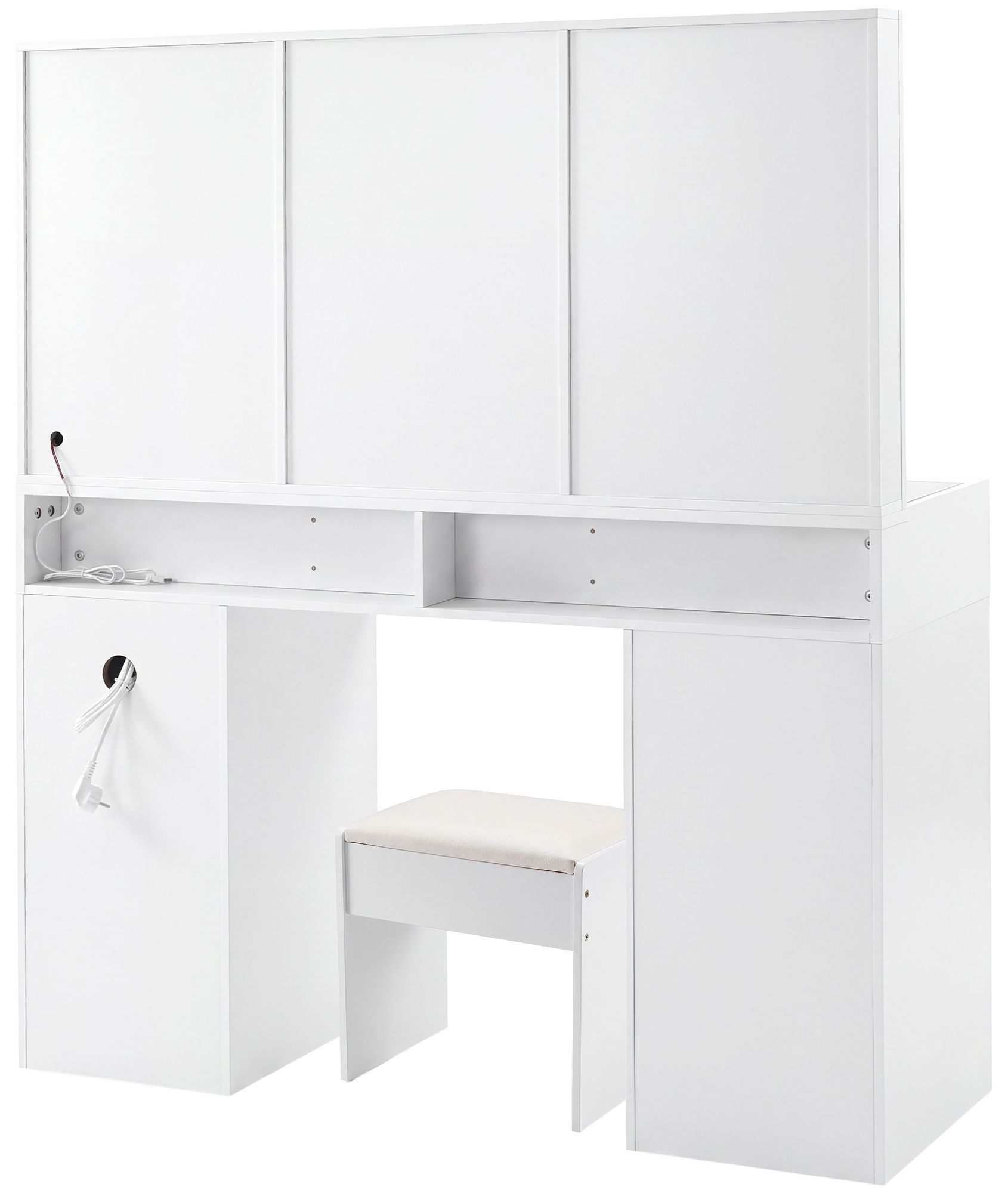 Tavolo da trucco Arelia con sgabello