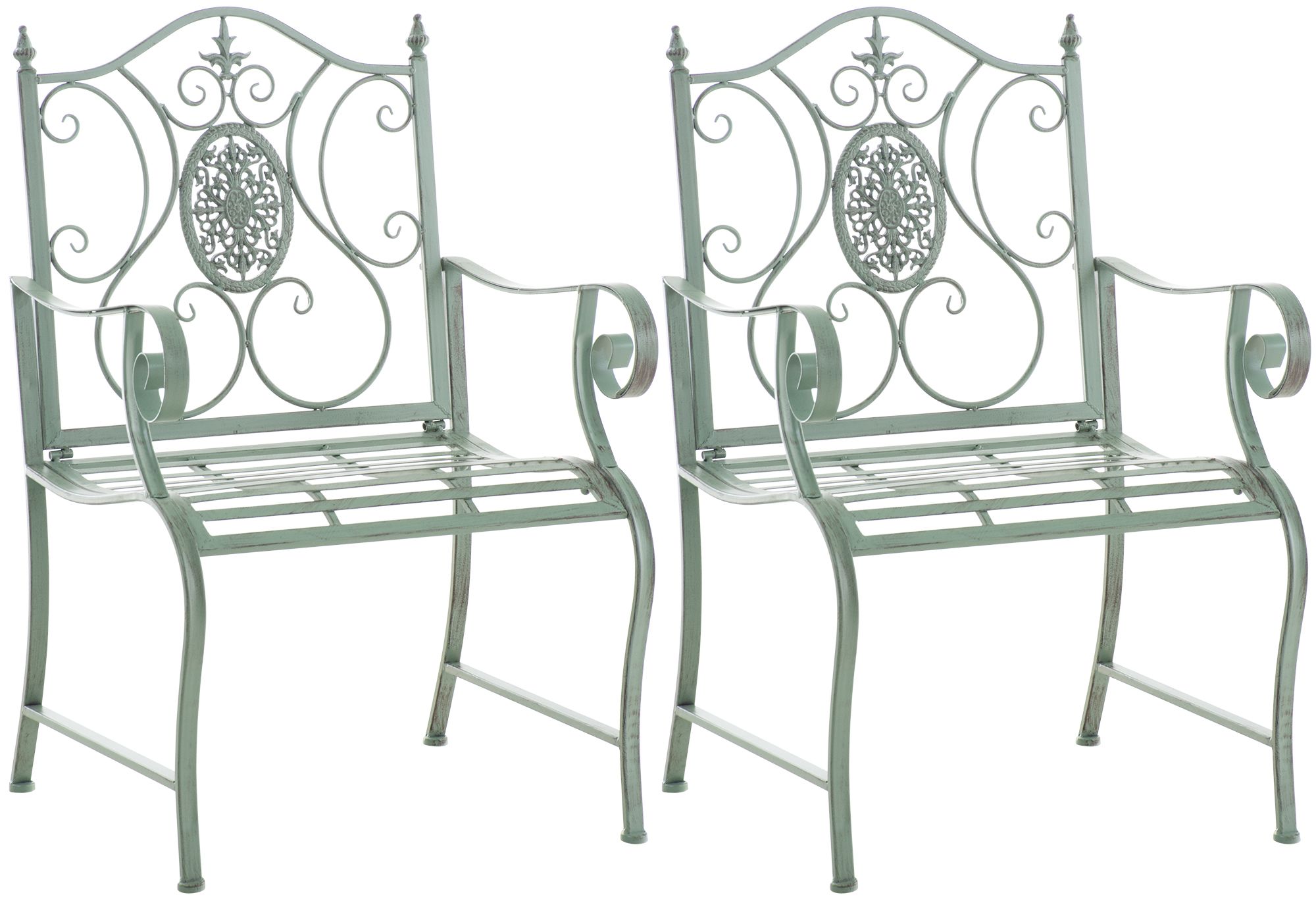 Set di 2 sedie da giardino Punjab