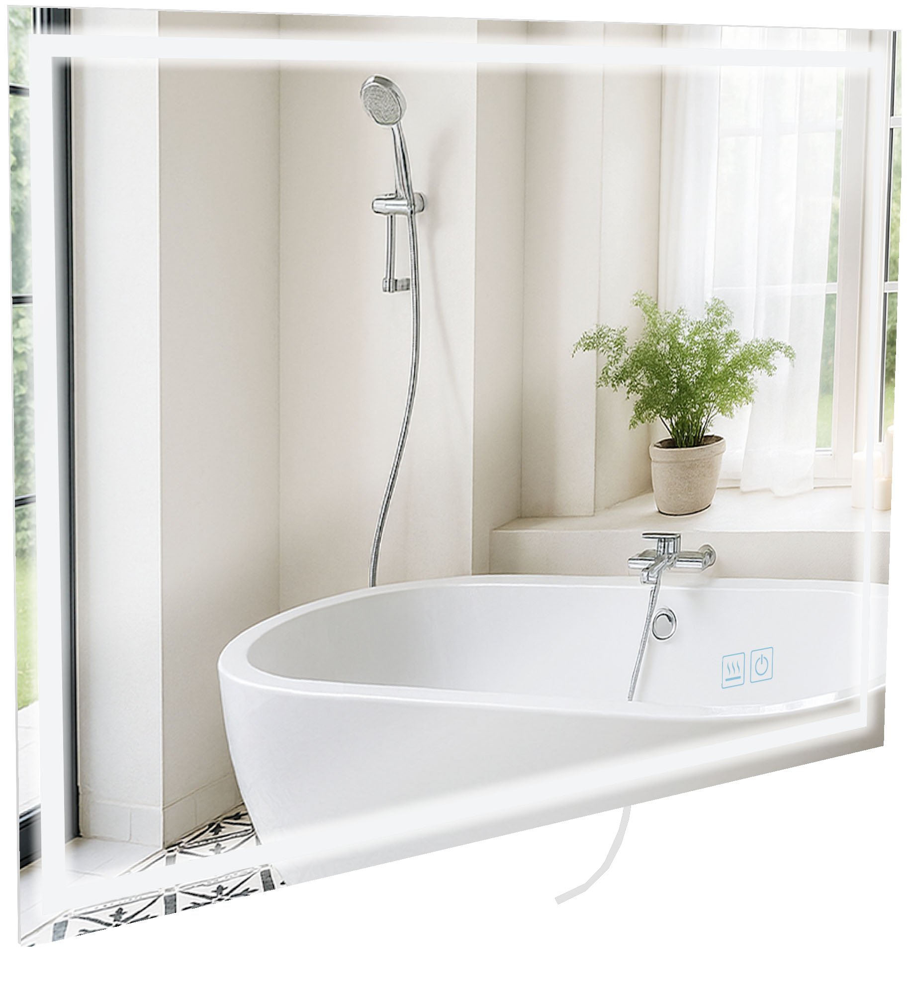 Specchio da bagno Jaffrey