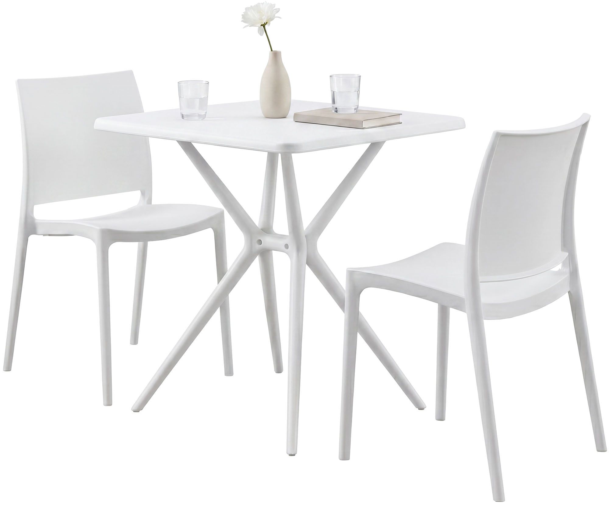 Set da giardino Amino con 2 sedie