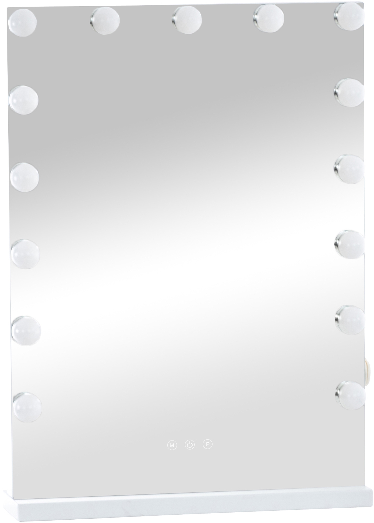 Specchio per trucco con luci Murrieta - Specchi da terra - Bagno -  Soggiorno - sala da pranzo, bagno e ufficio I CLP