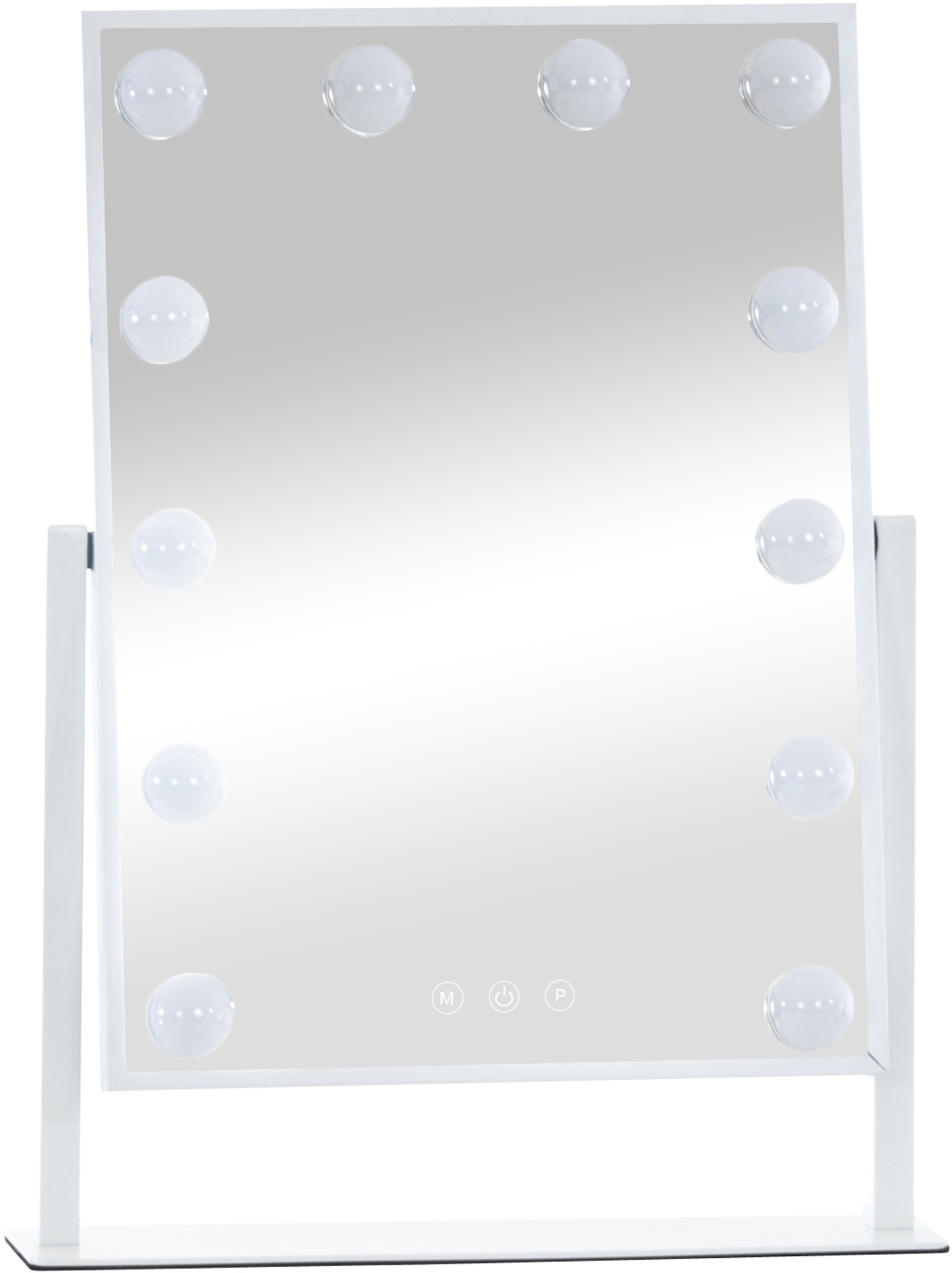 Specchio trucco con luci Yaren - Specchi da terra - Bagno - Soggiorno -  sala da pranzo, bagno e ufficio I CLP