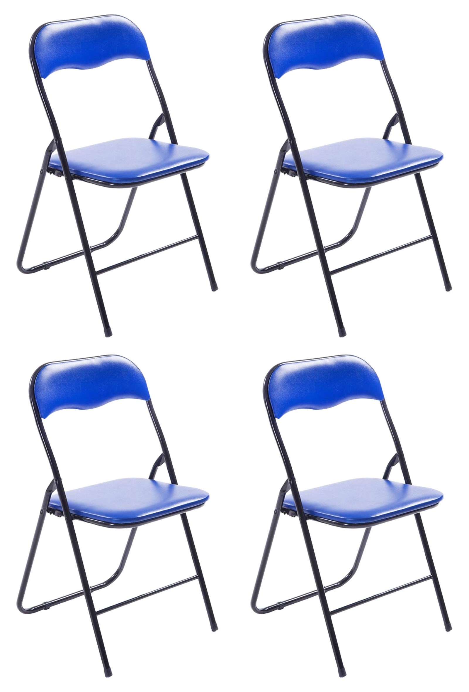 Set 4 sedie pieghevoli Felix