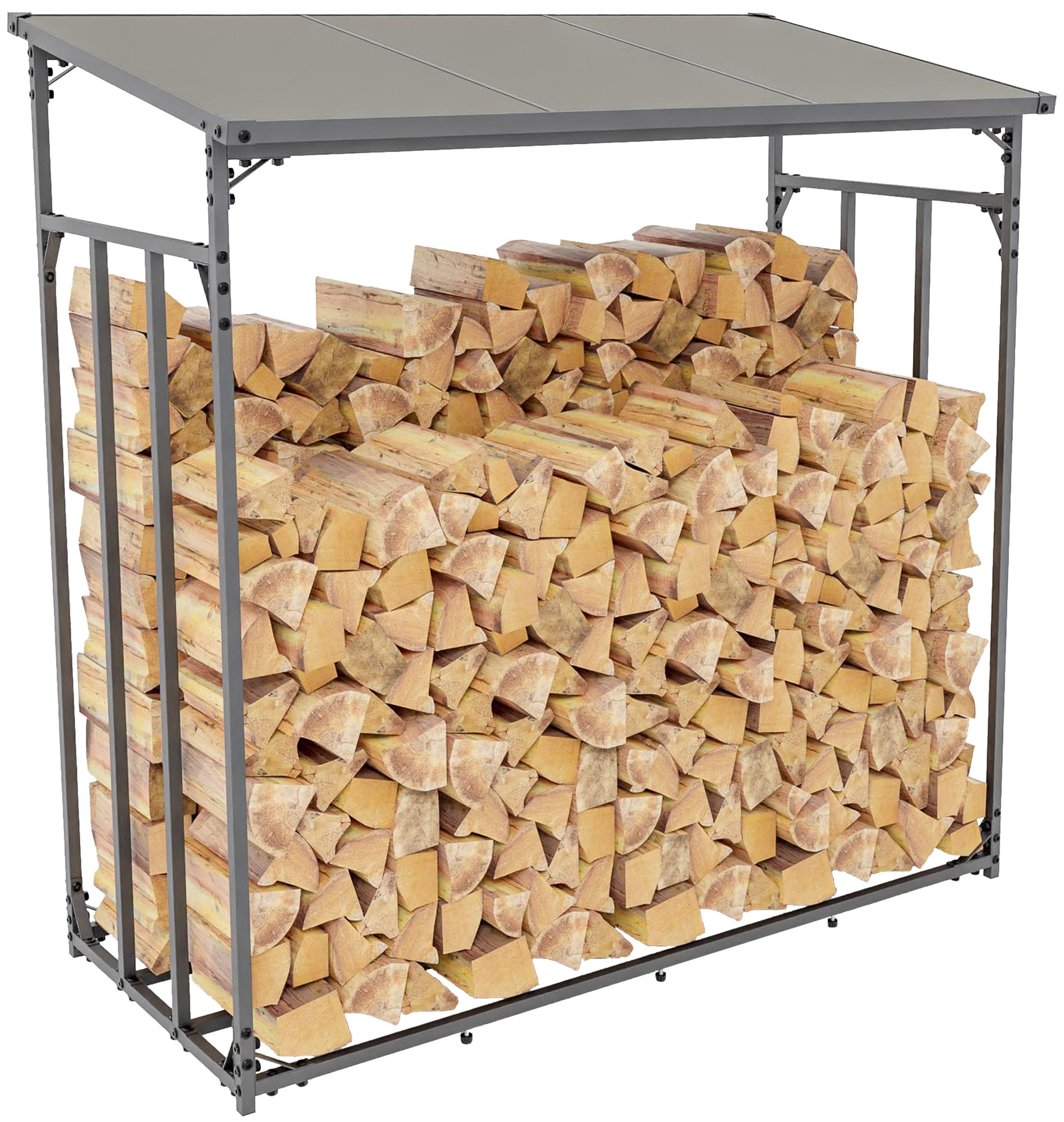 Riparo per legna da ardere Ruston Alluminio