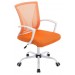 Bürostuhl Tracy-orange-Weiß
