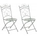 2er Set Stühle Indra-antik/grün