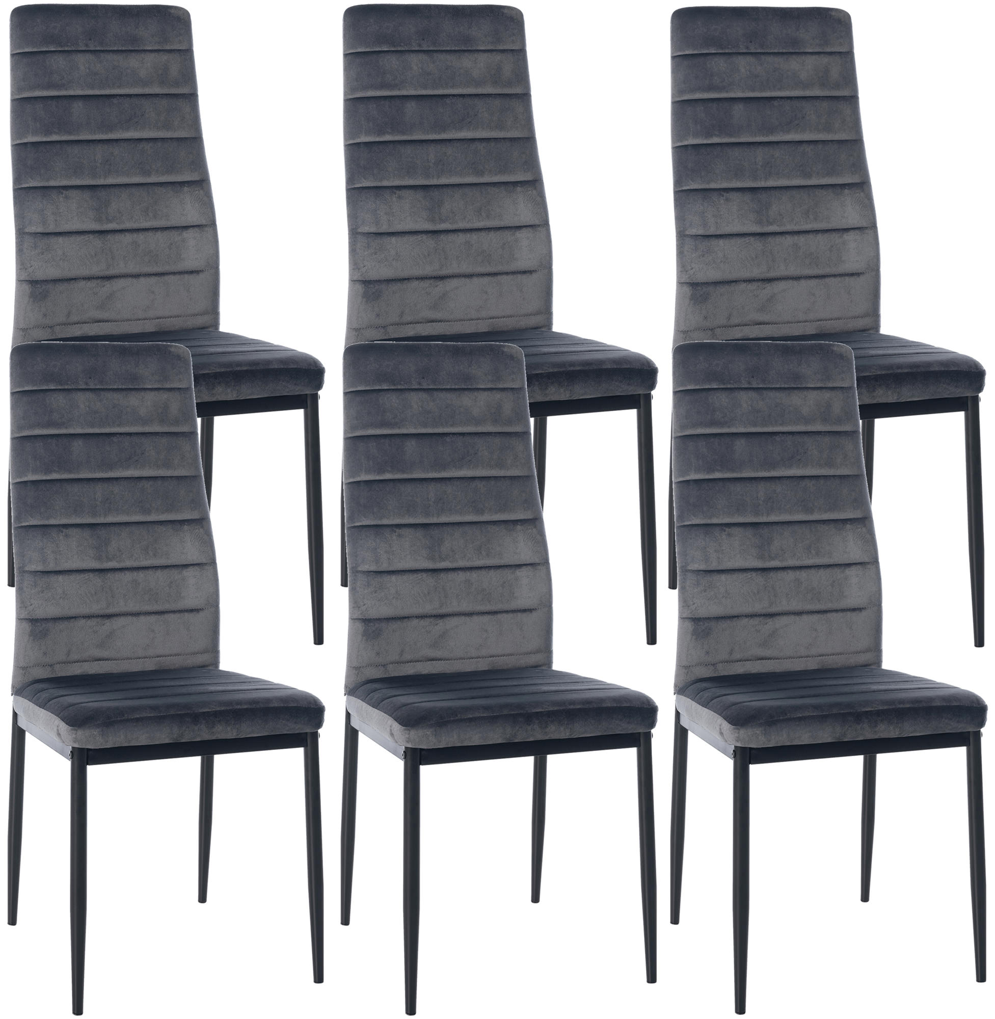 Set di 6 sedie da pranzo Mayfair