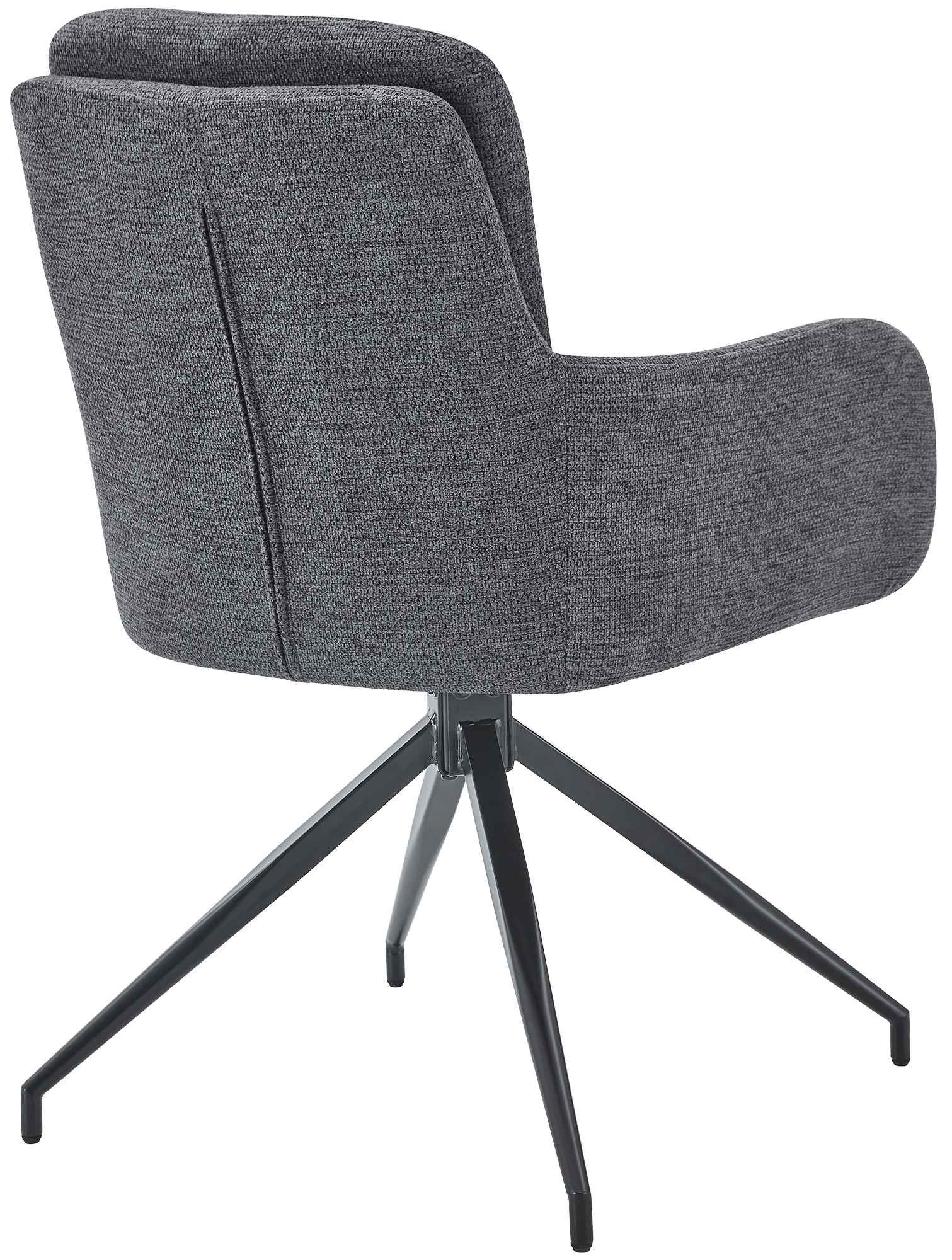 Set di 2 sedie da pranzo in tessuto Pickett