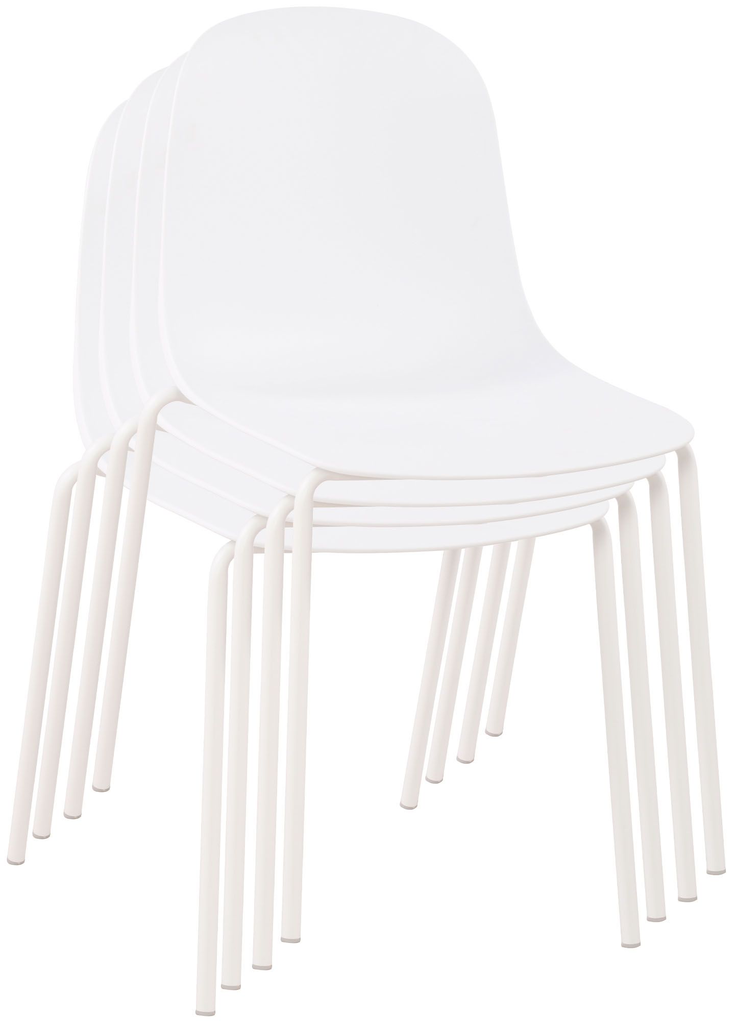 Set da giardino Nerra con 4 sedie