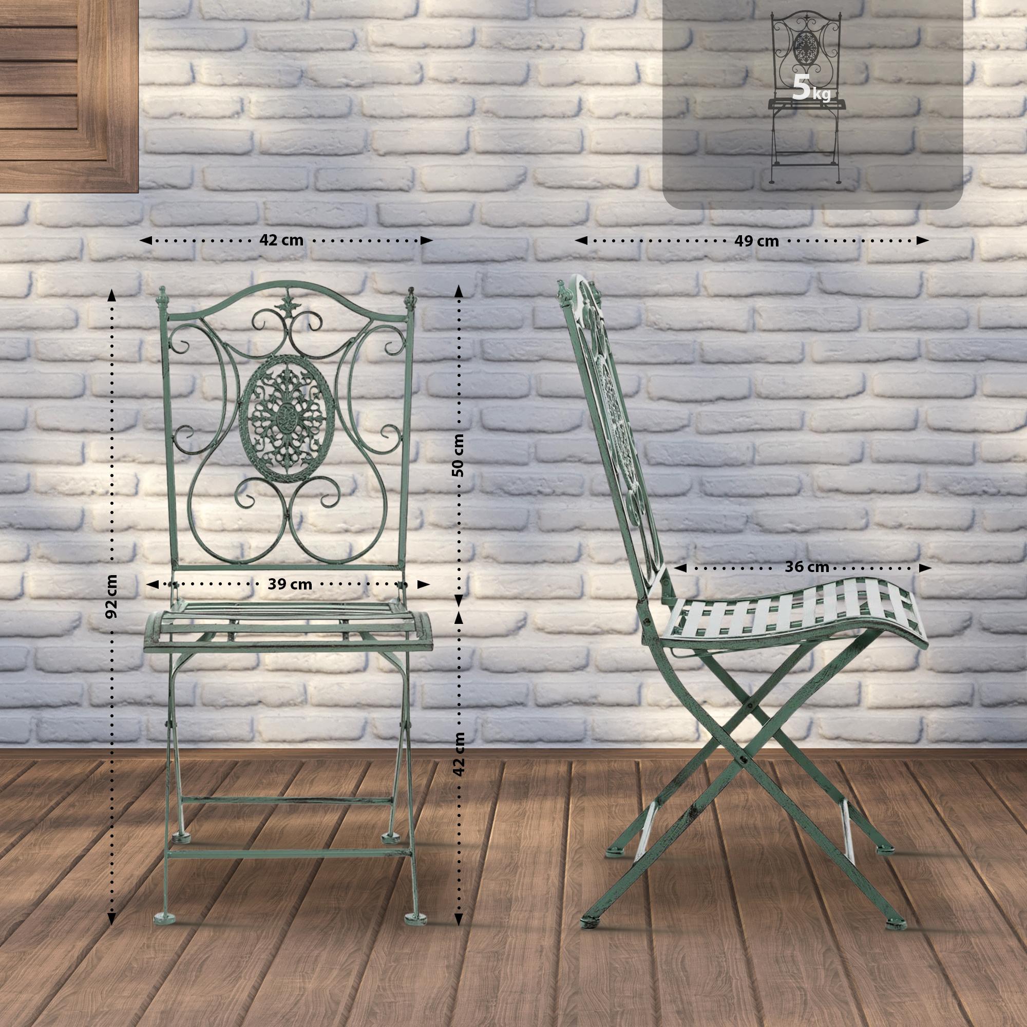 Set di 2 sedie pieghevoli Sibell