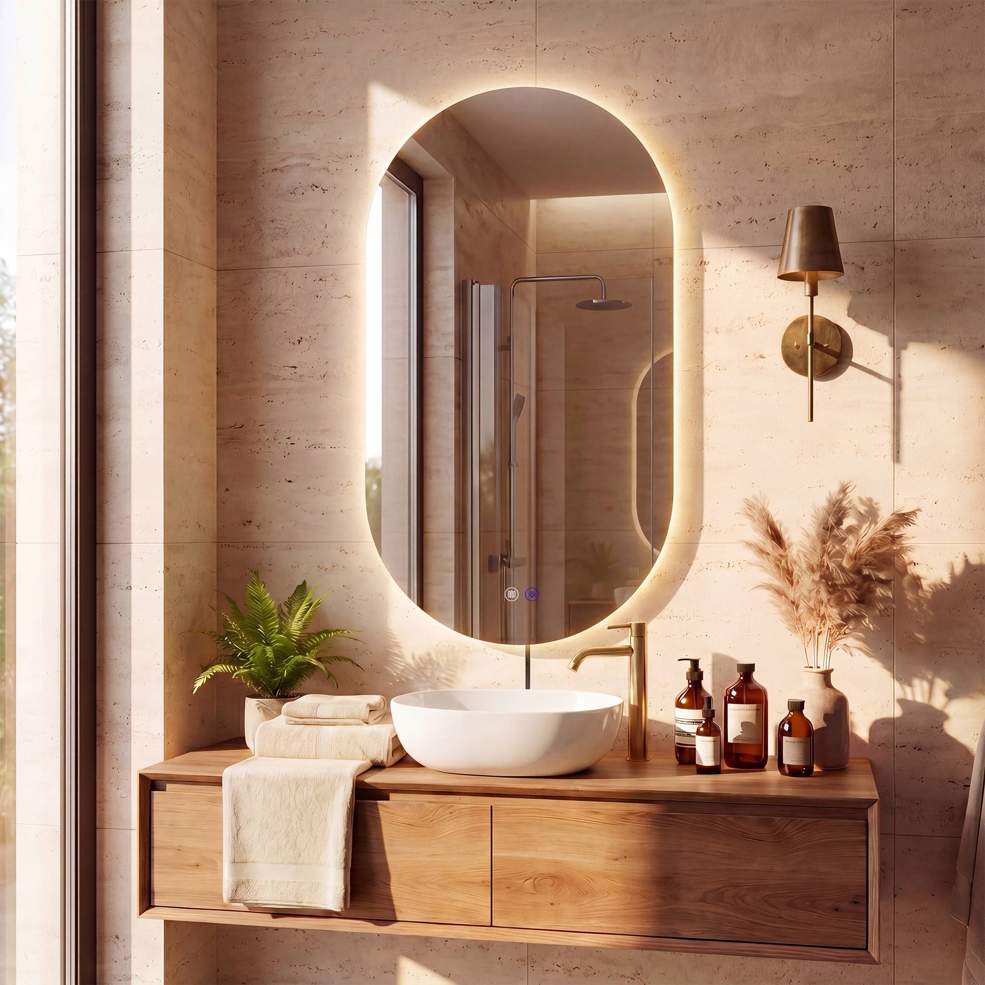 Specchio da bagno Barbora
