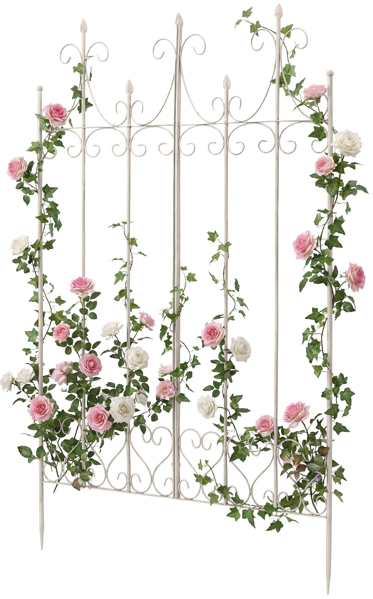 Spalliera Flieder 130x100 cm in Metallo, Stile Rustico per Rampicanti