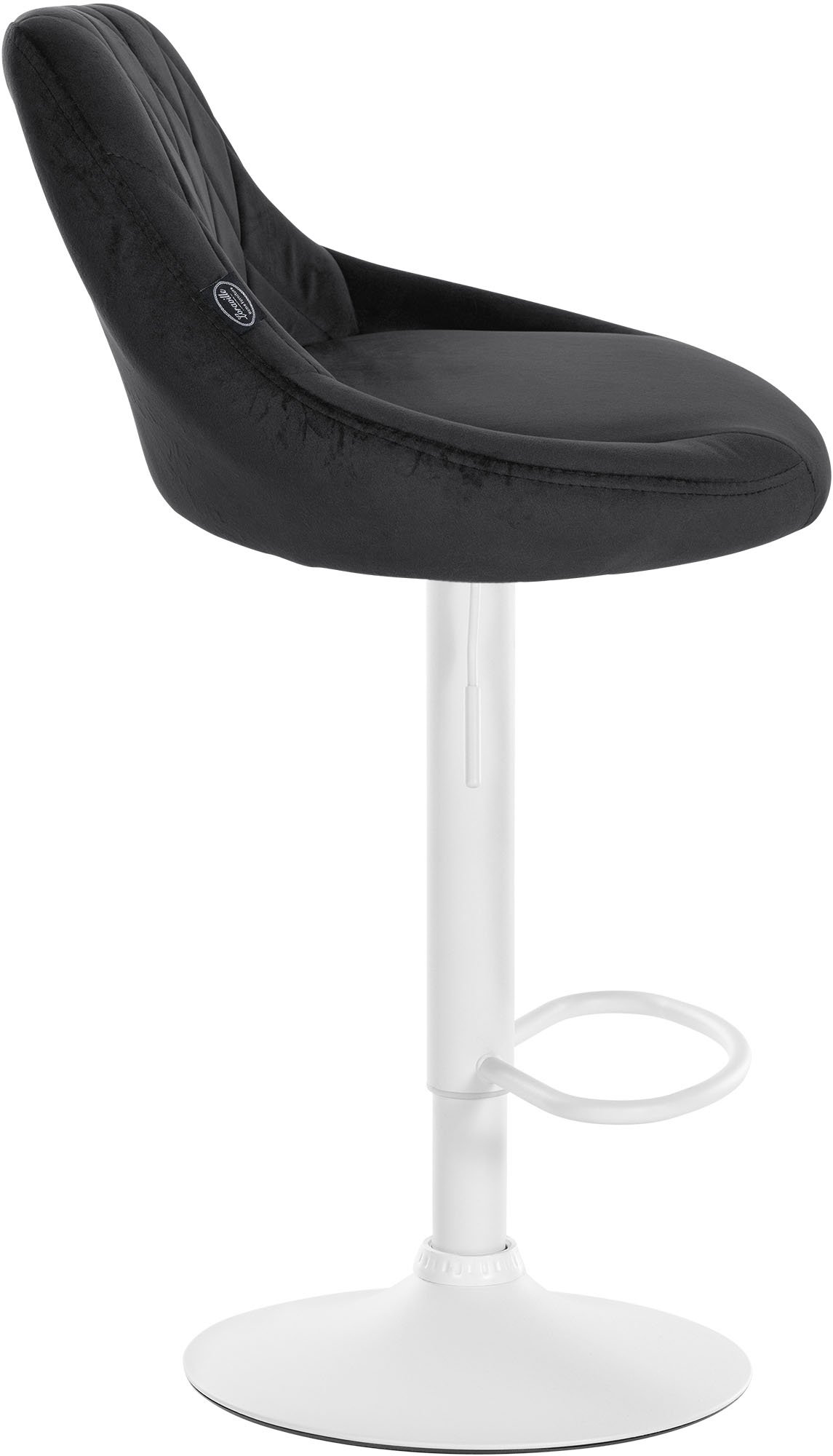 Set di 2 sgabelli da bar Lazio Velvet