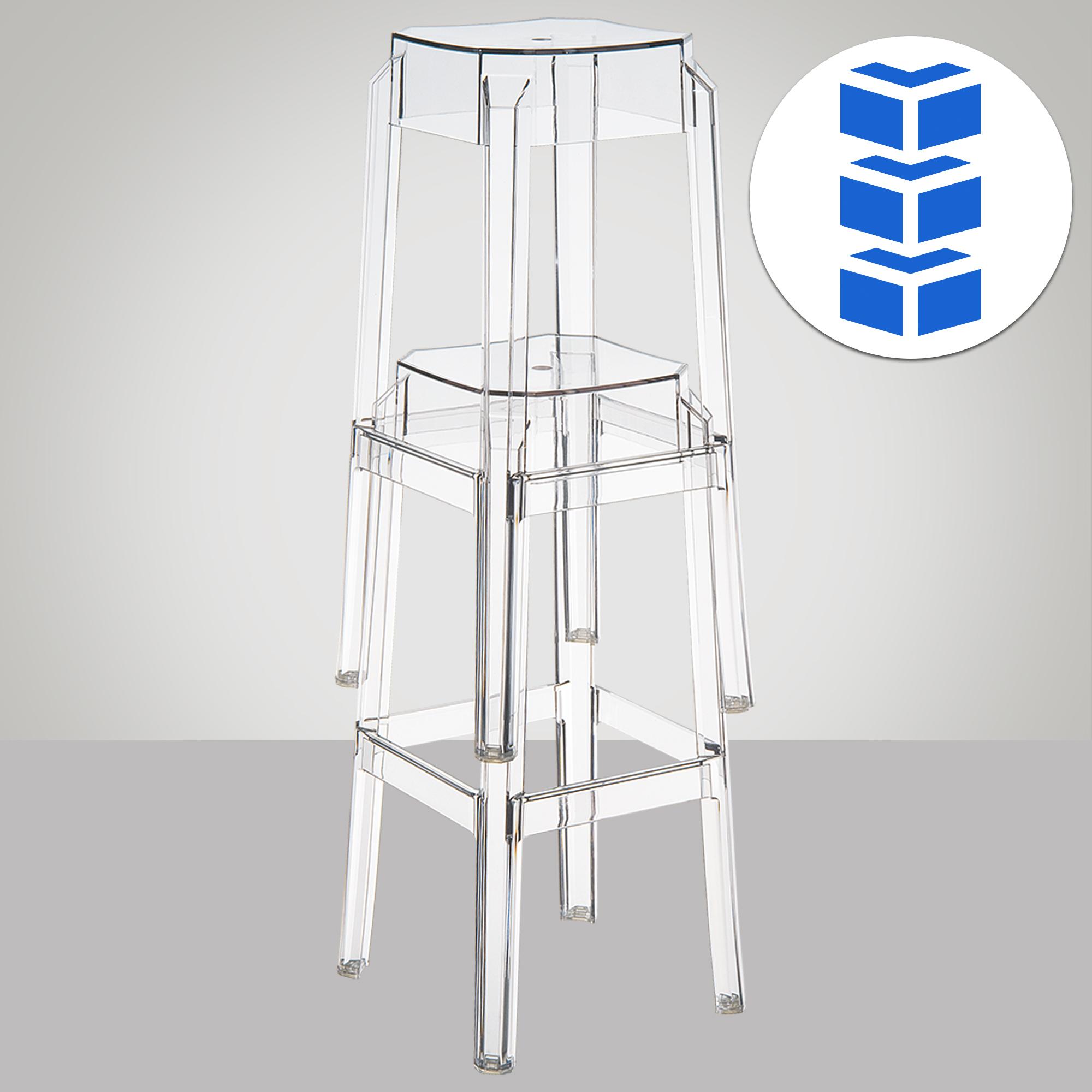 Set 2 sgabelli Outdoor FOX in Polipropilene