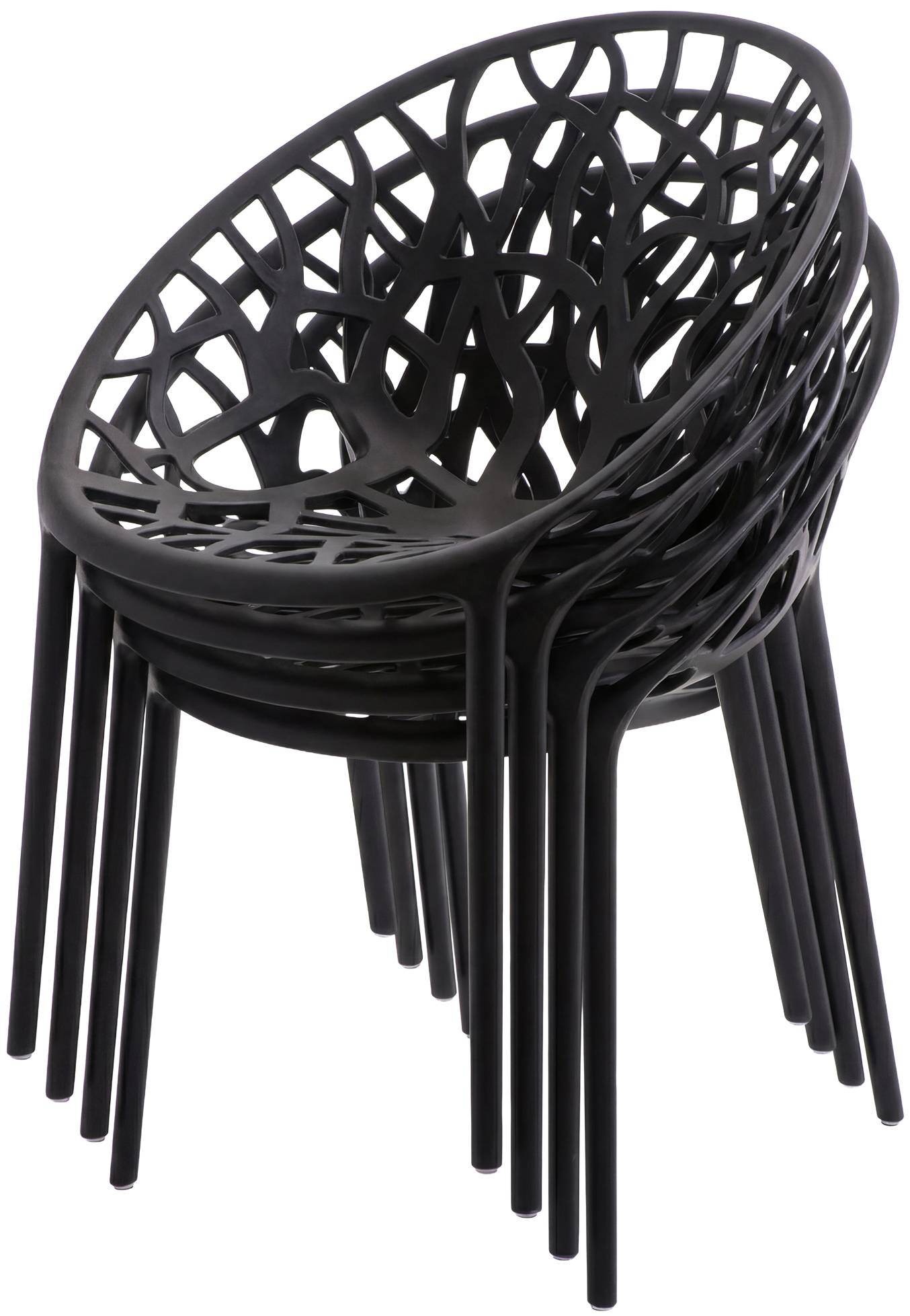 Set mobili da giardino Avara con 4 sedie