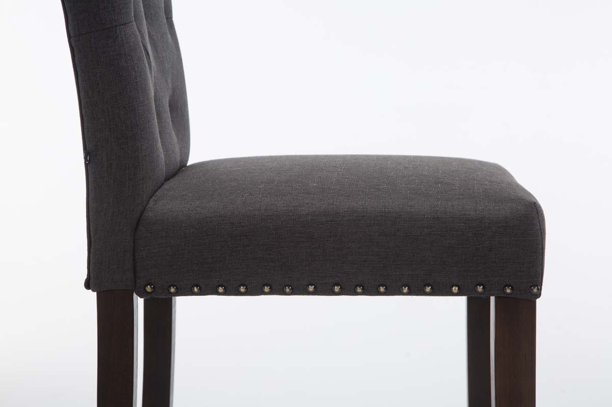 Sgabello Louise in tessuto