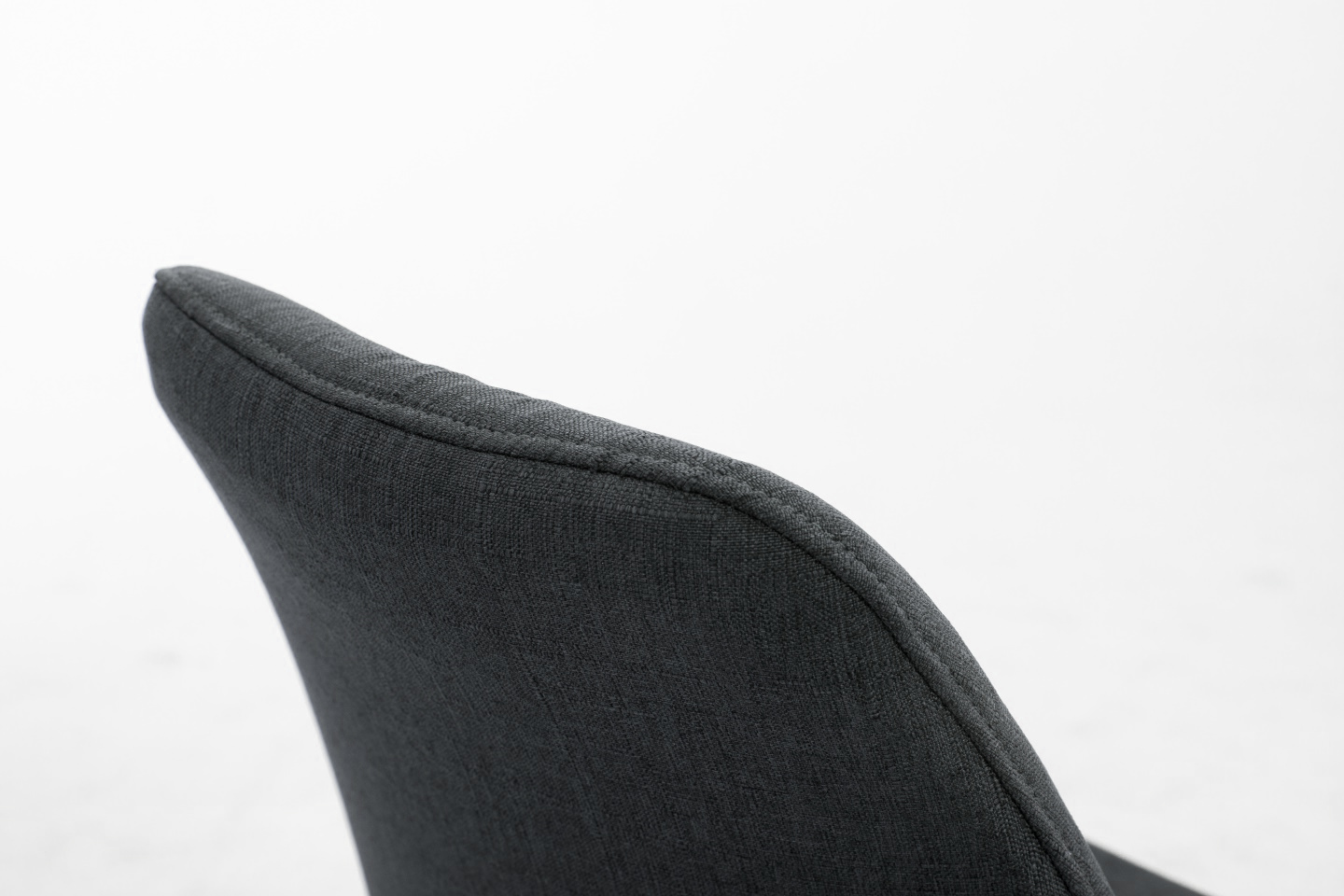 Sedia Toulouse in stoffa gambe tonde