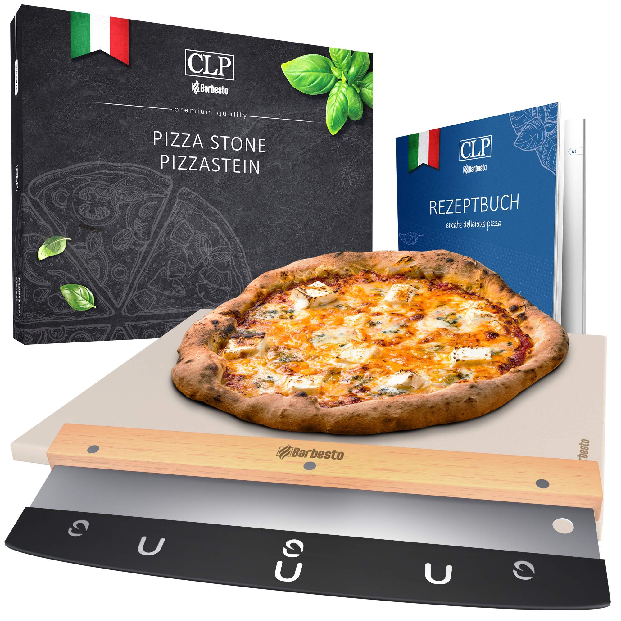 Set di pietre per pizza