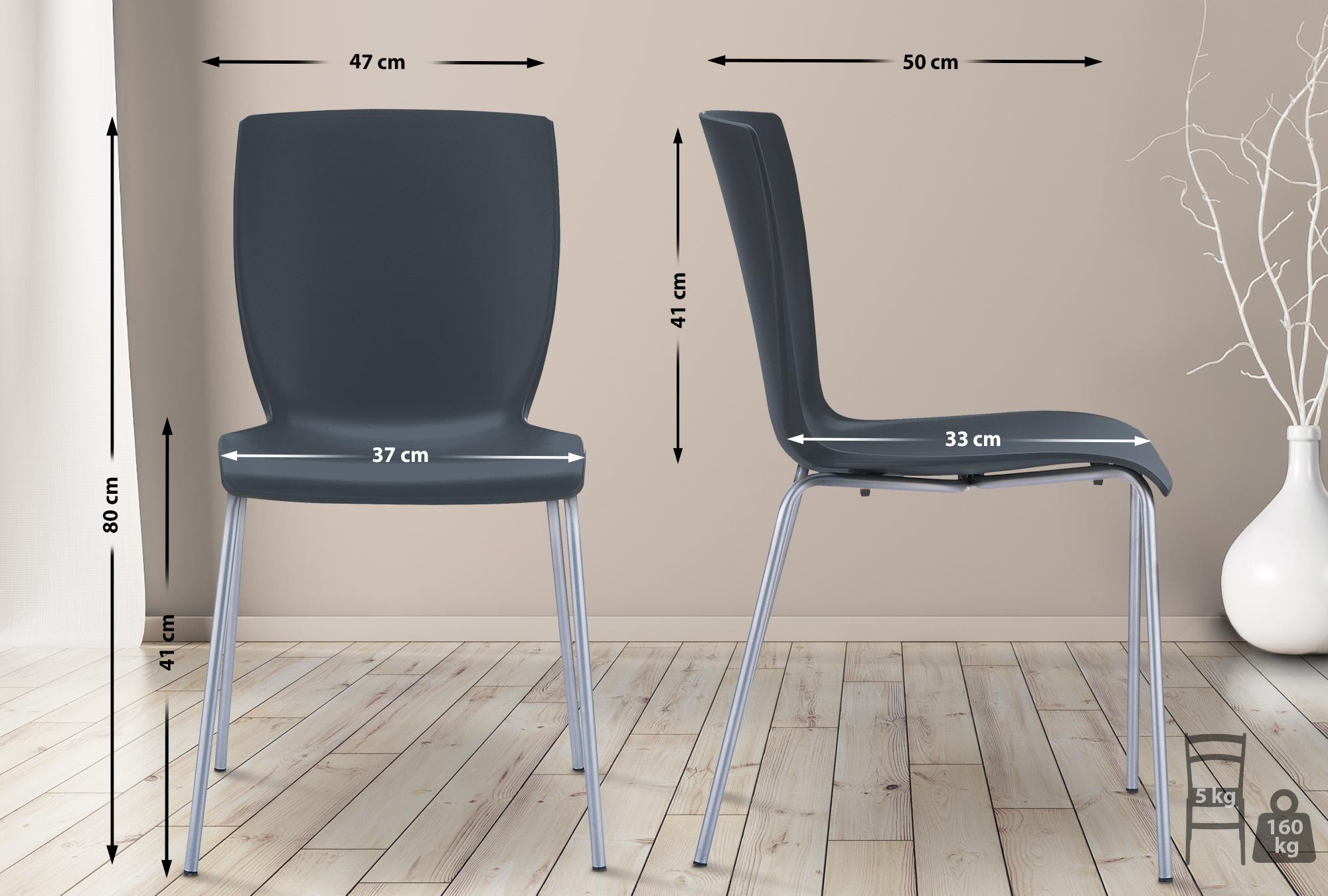 Set di 2 sedie Mio