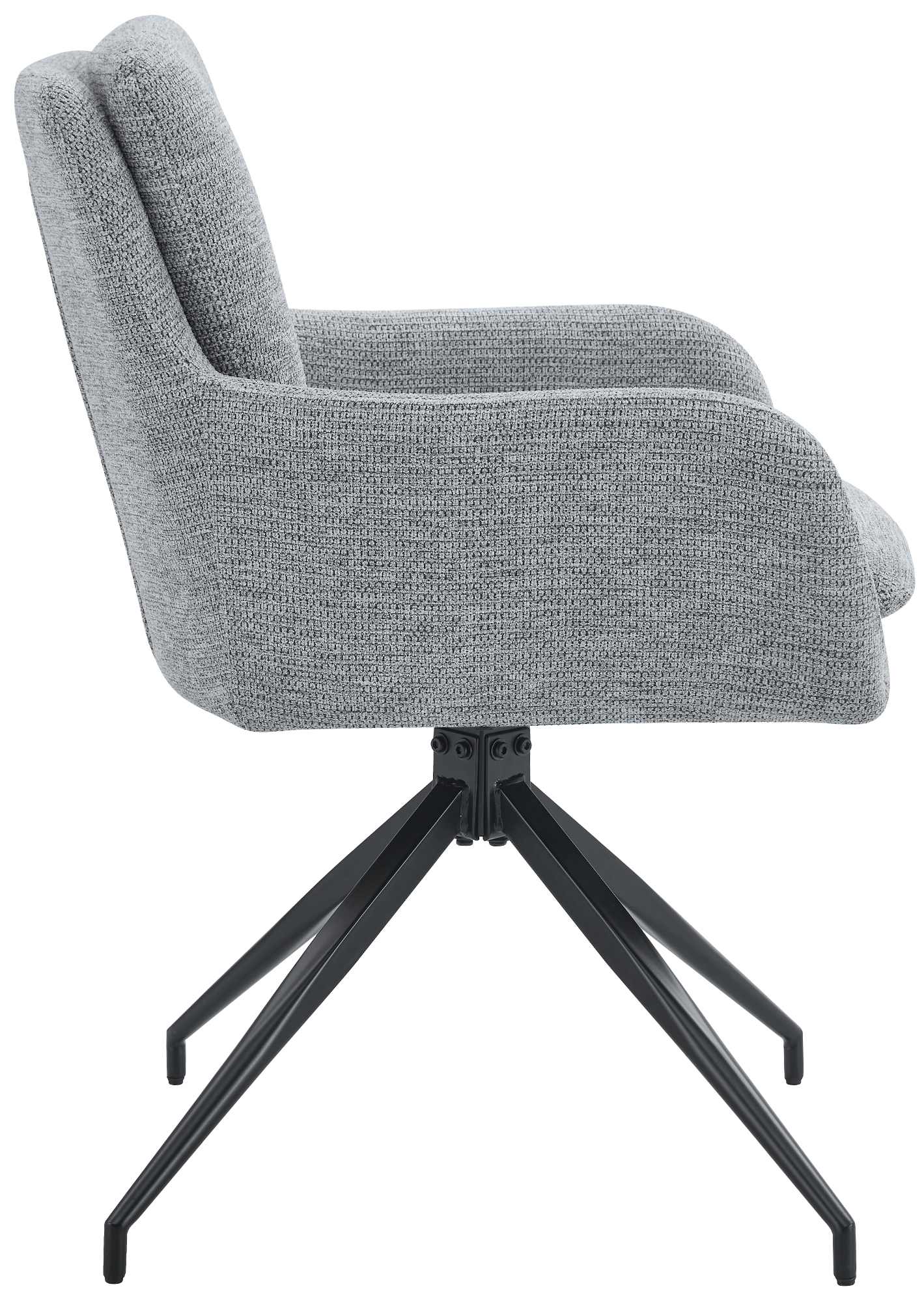 Set di 2 sedie da pranzo in tessuto Pickett