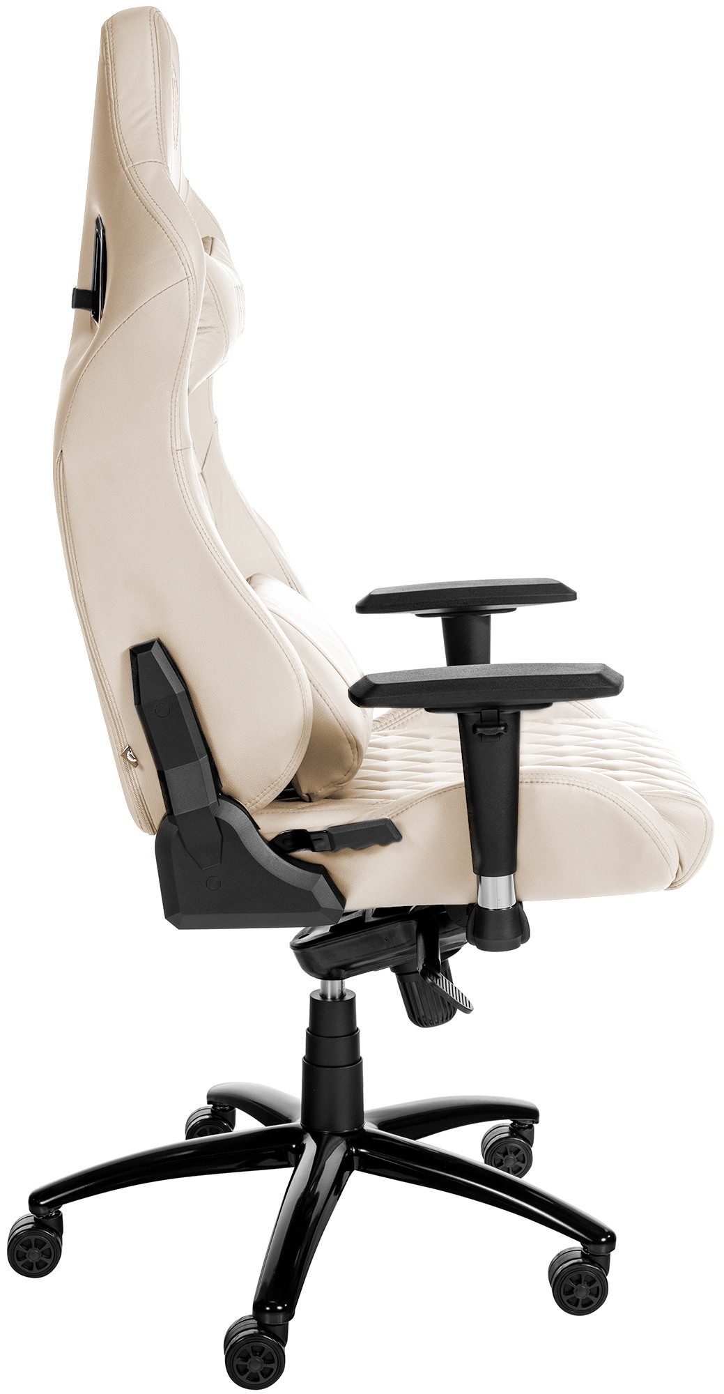 Sedia da ufficio Keren con rivestimento in vera pelle