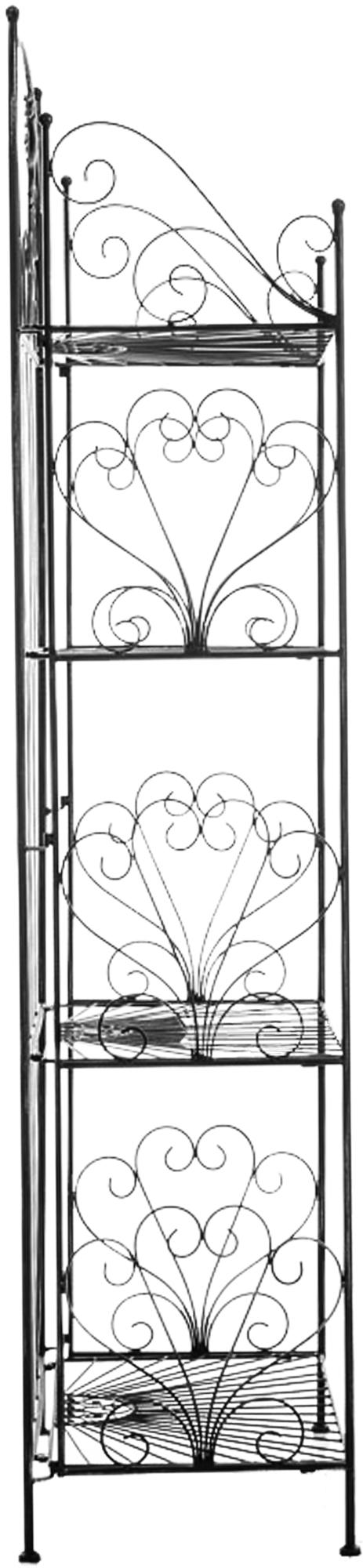 Scaffale da terra Mia in ferro 153 x 62 cm