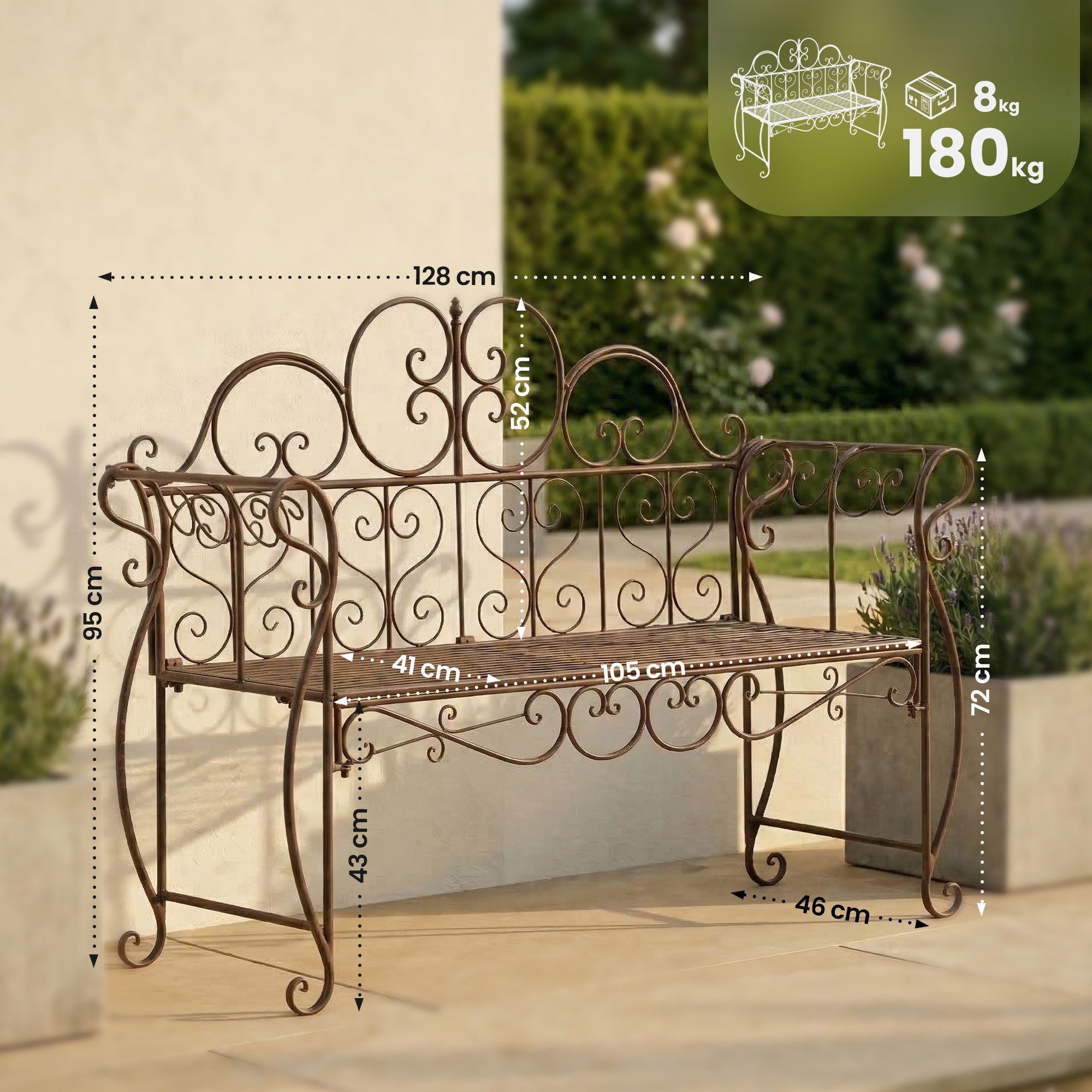 Panca da Giardino Minna