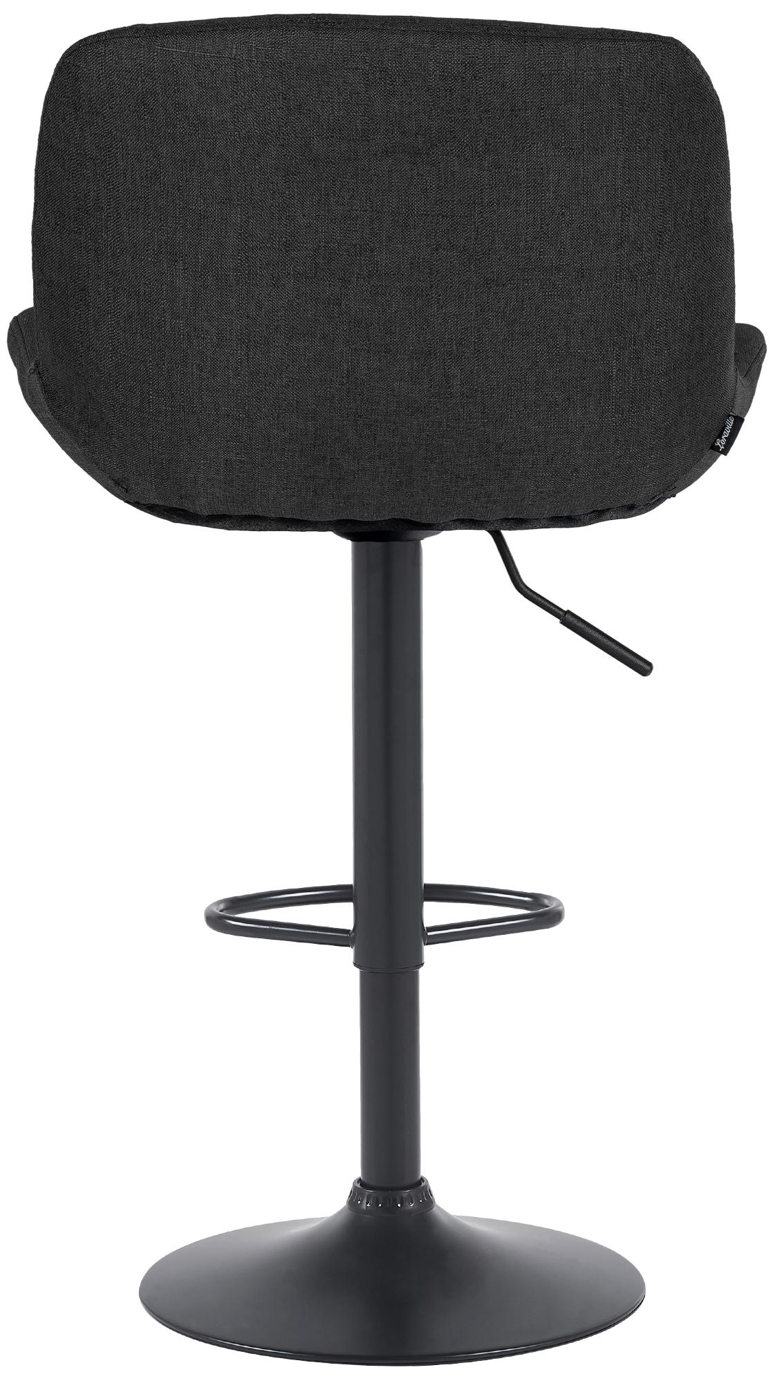 Sgabello Solon nero