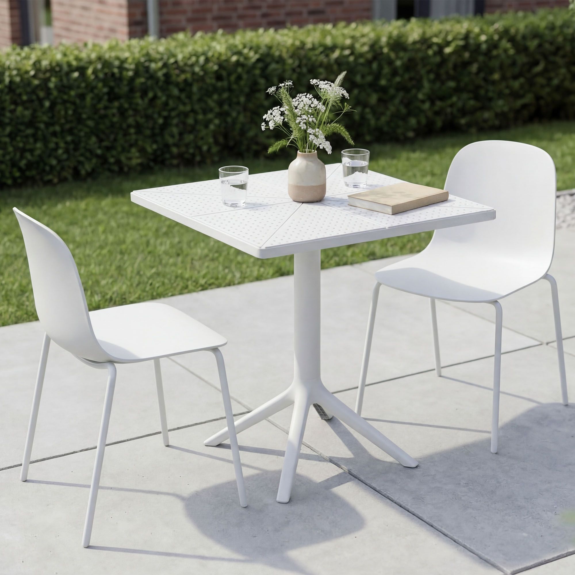 Set da giardino Nerra con 2 sedie