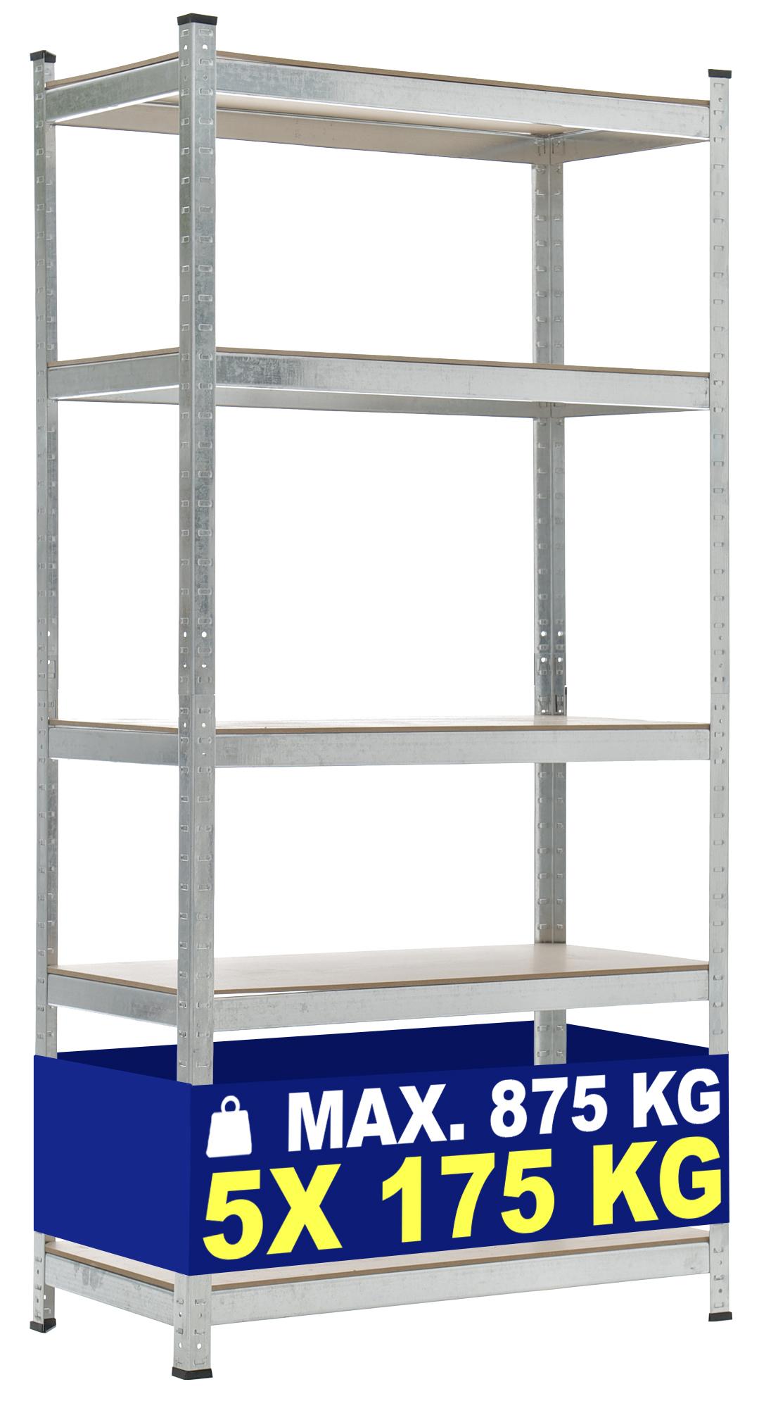 Scaffale Magazzino Alta Portata 875 Kg