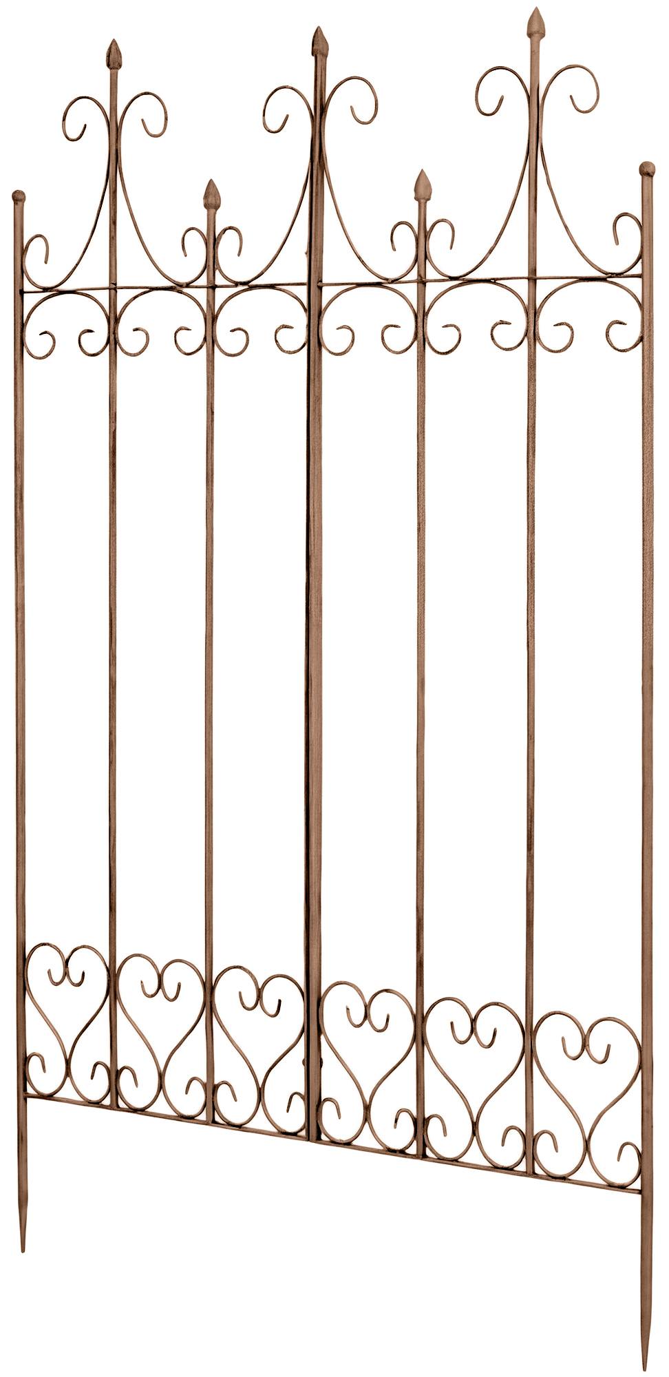 Spalliera Flieder 130x100 cm in Metallo, Stile Rustico per Rampicanti