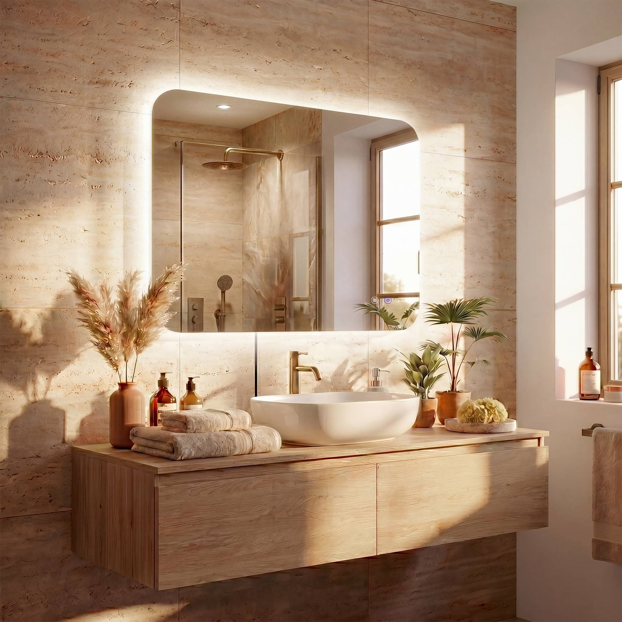 Specchio da bagno Ariva