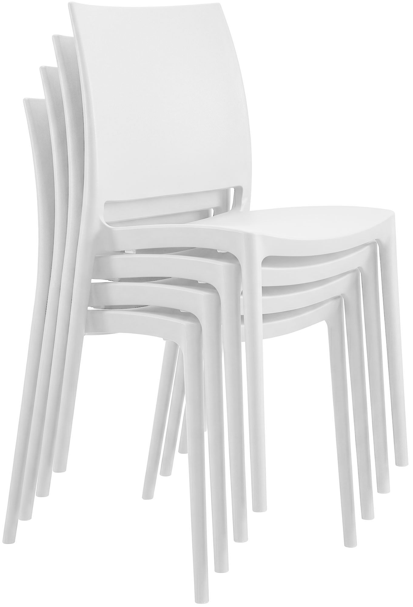 Set Mobili da Giardino Amino con 4 Sedie