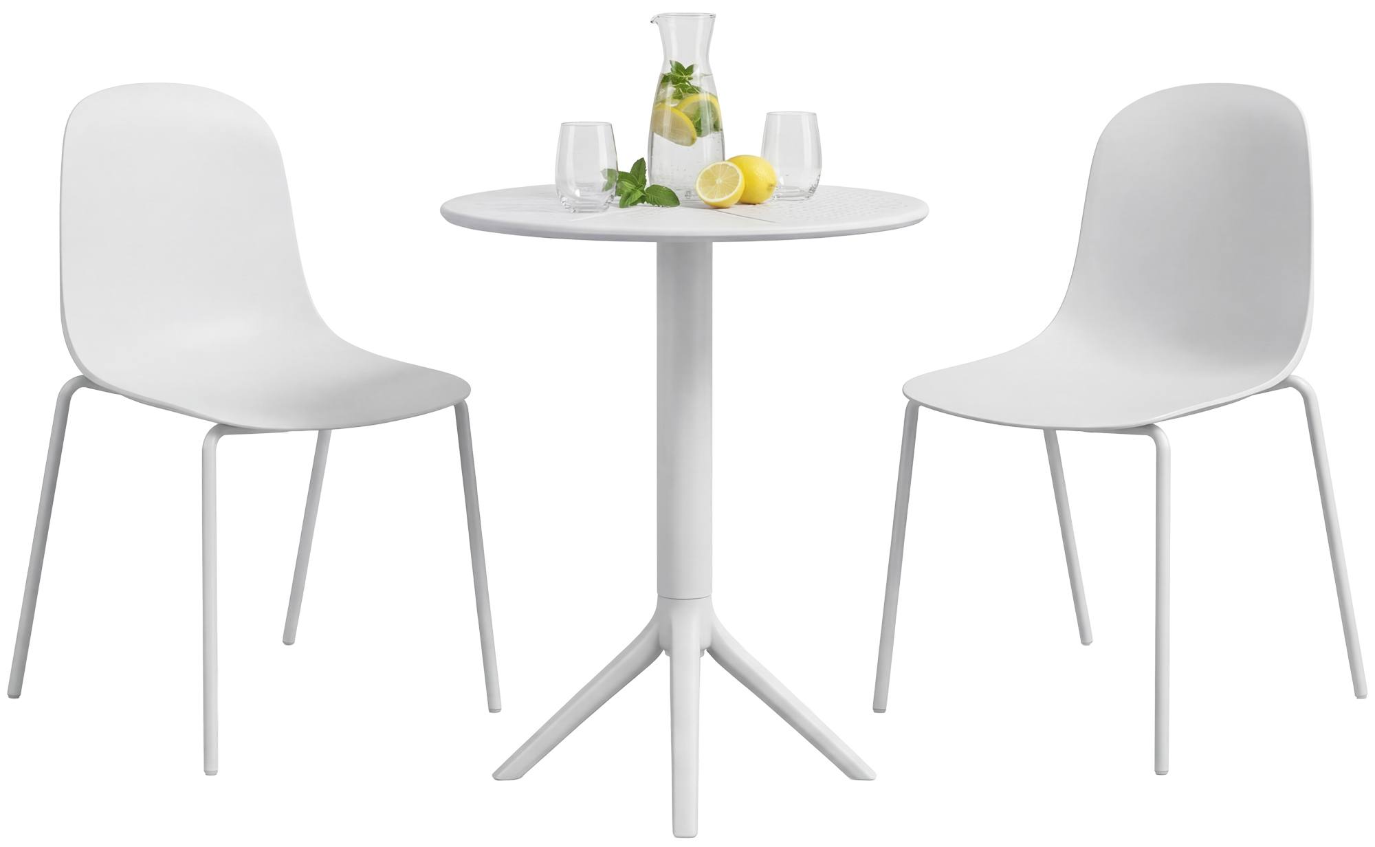 Set da giardino Torin con 2 sedie