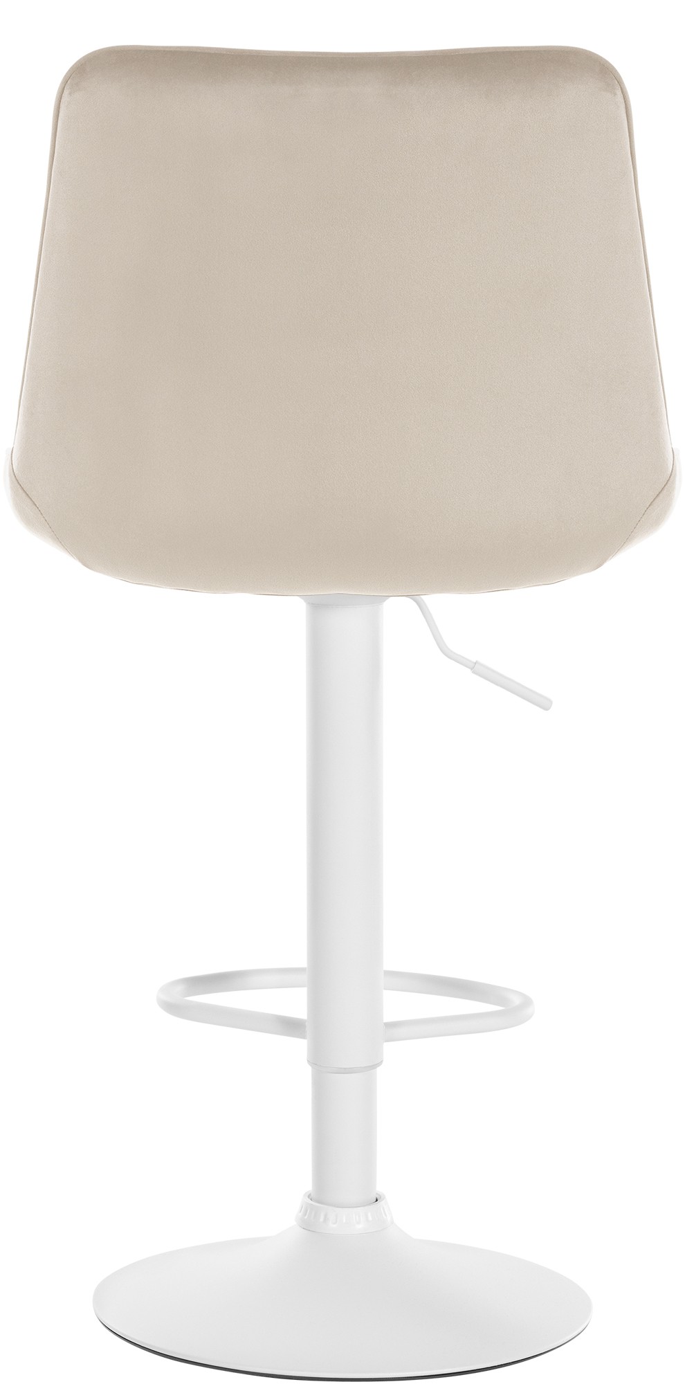 Sgabello da bar Toni velluto elegante, comodo e resistente, ideale per cucina o locale, design moderno per ogni ambiente