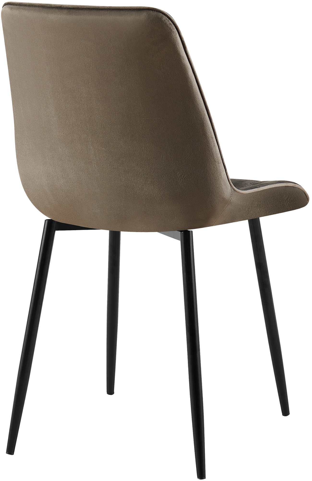 Sedia da pranzo Gifford con rivestimento in velluto