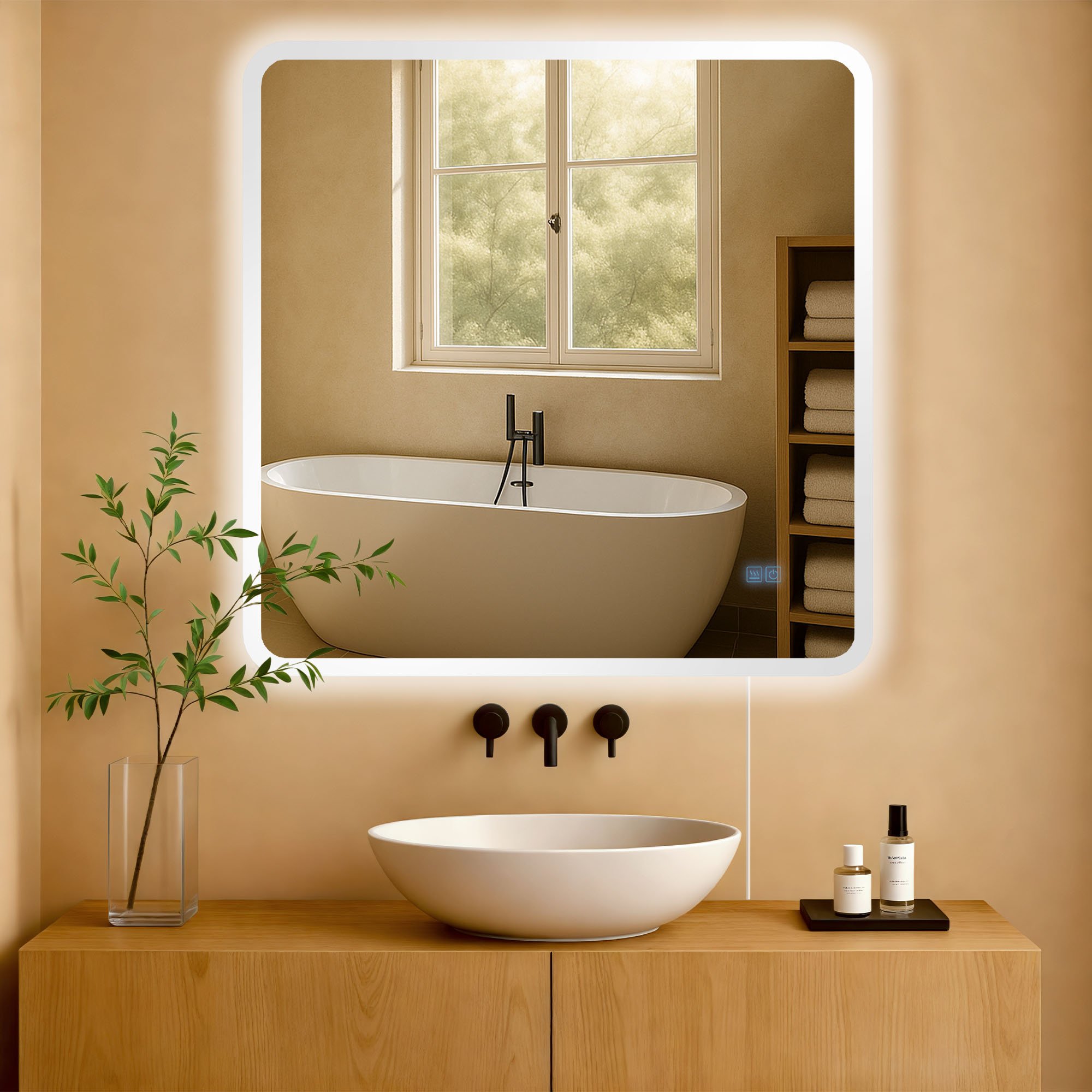 Specchio da bagno Jericho