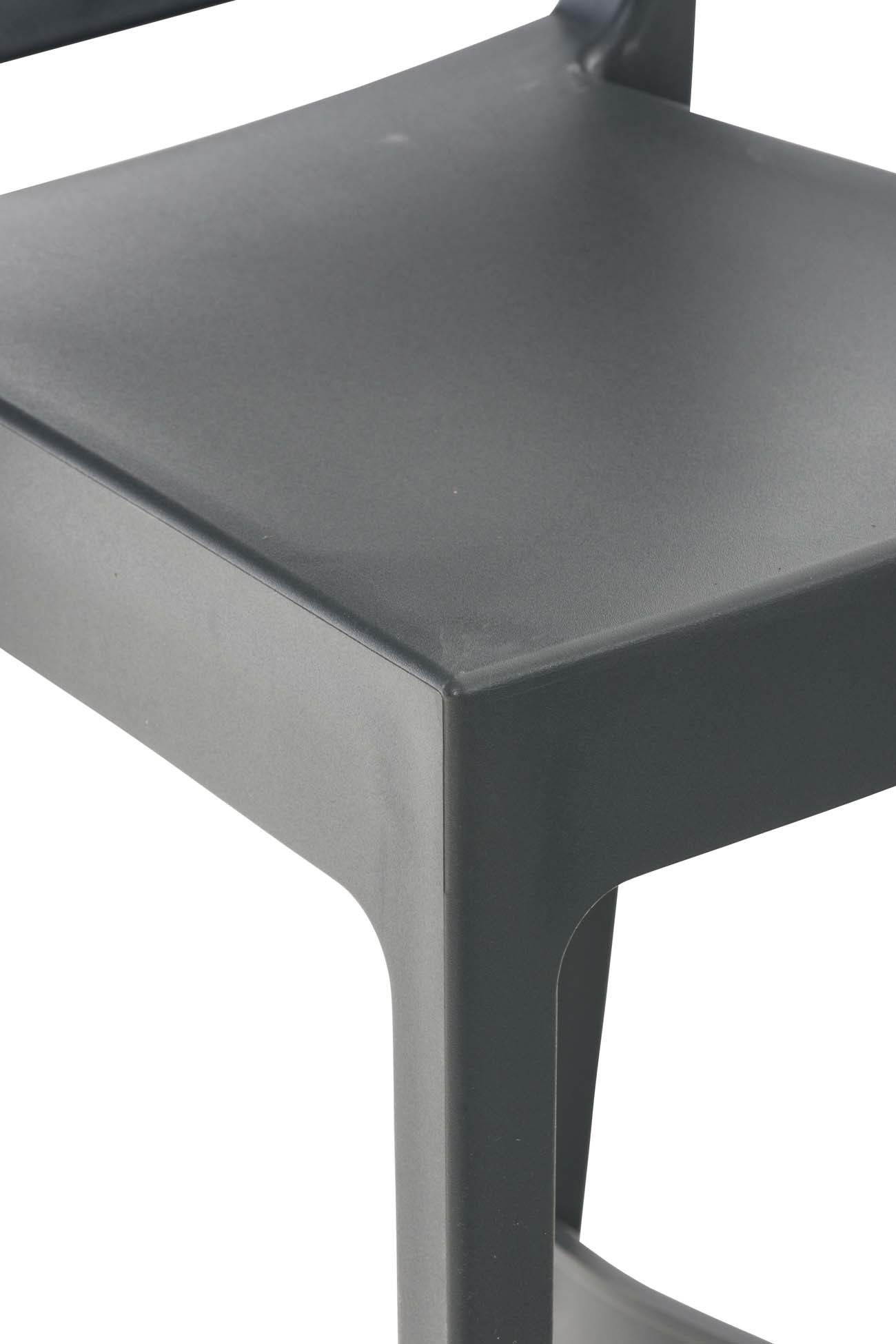 Set da 4 sgabelli da bar Maya in plastica