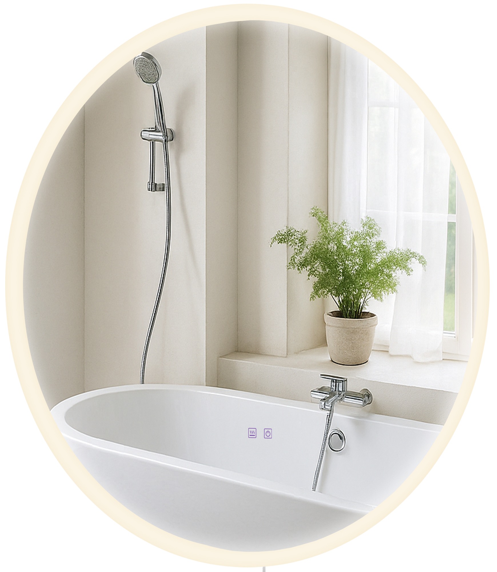Specchio da bagno Laconia
