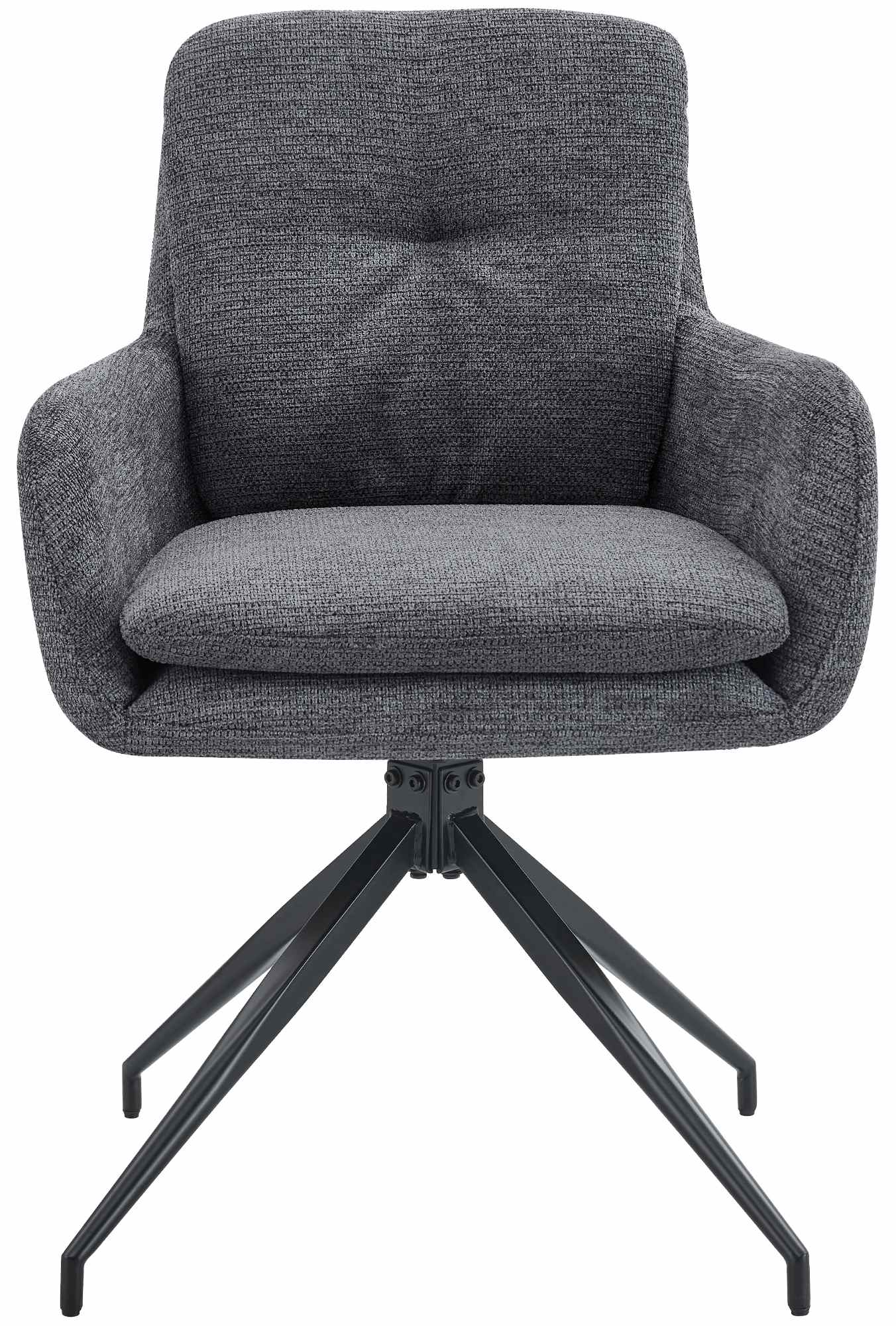 Set di 2 sedie da pranzo in tessuto Pickett