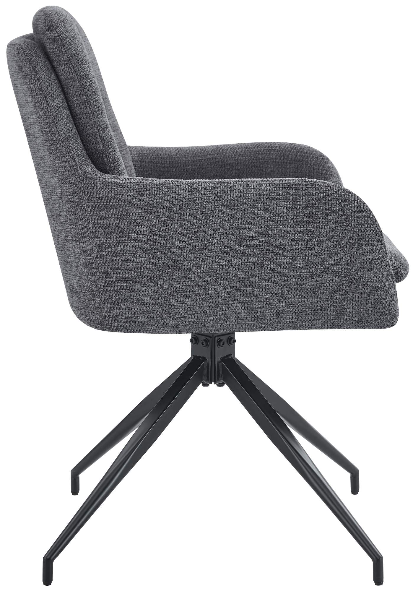 Set di 2 sedie da pranzo in tessuto Pickett