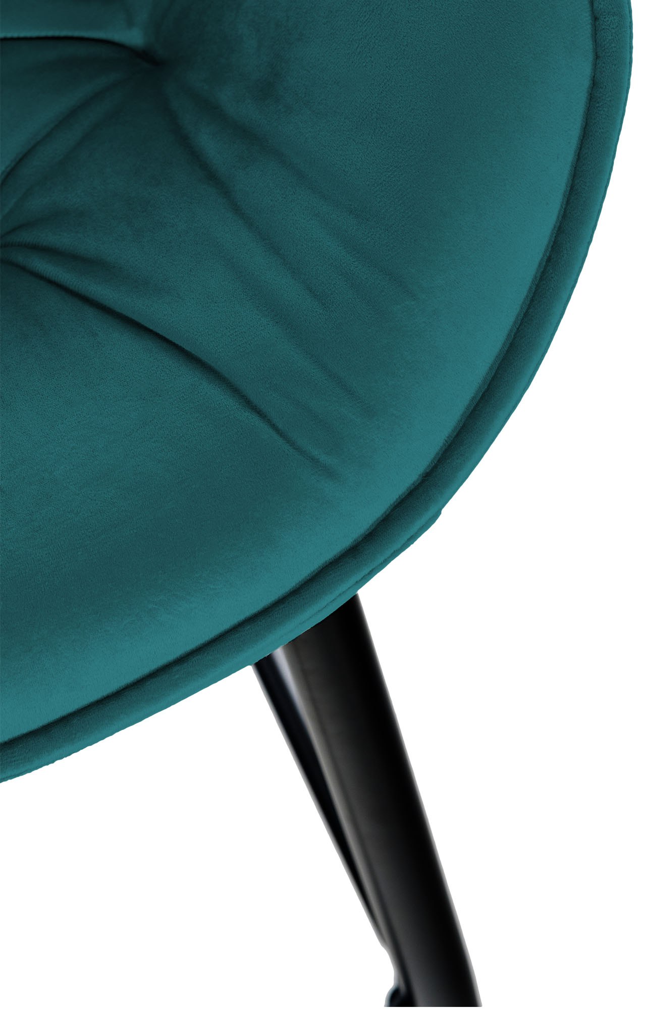 Sgabello da bar Gibson in velluto altezza seduta 76 cm
