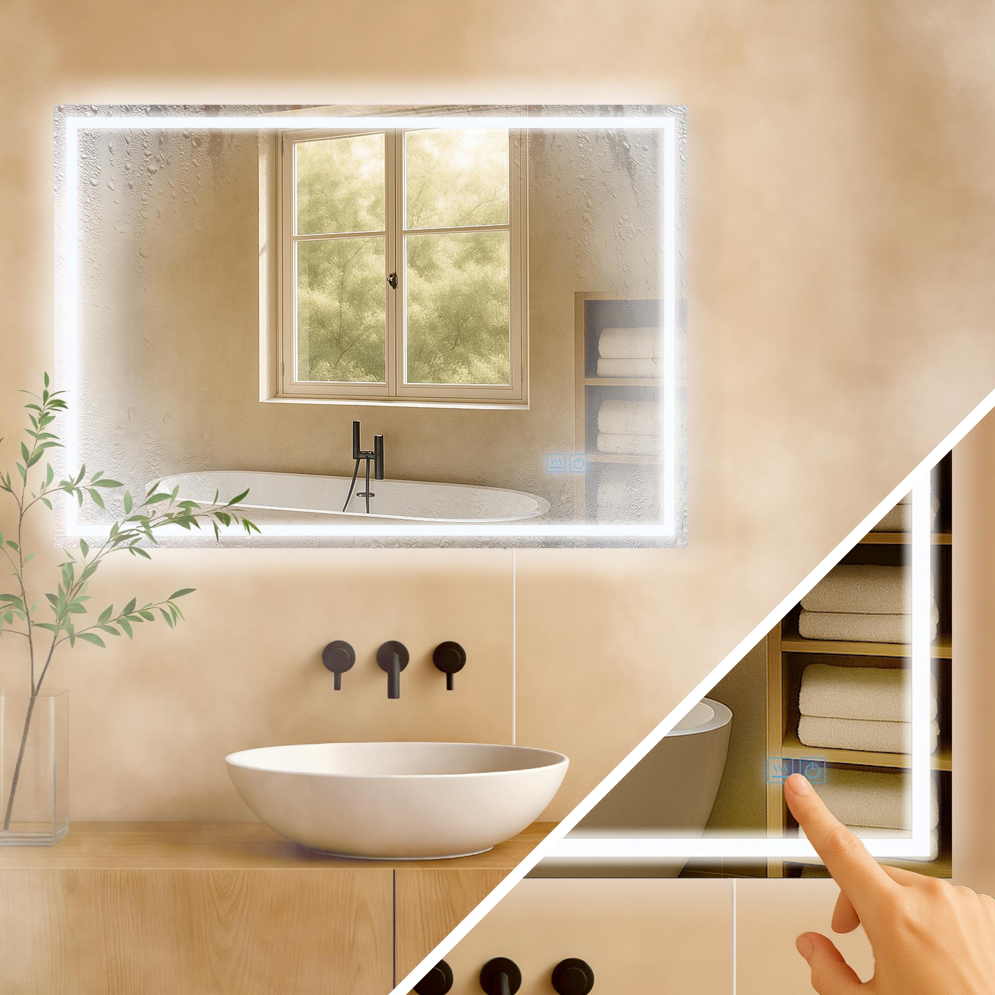 Specchio da bagno Jaffrey